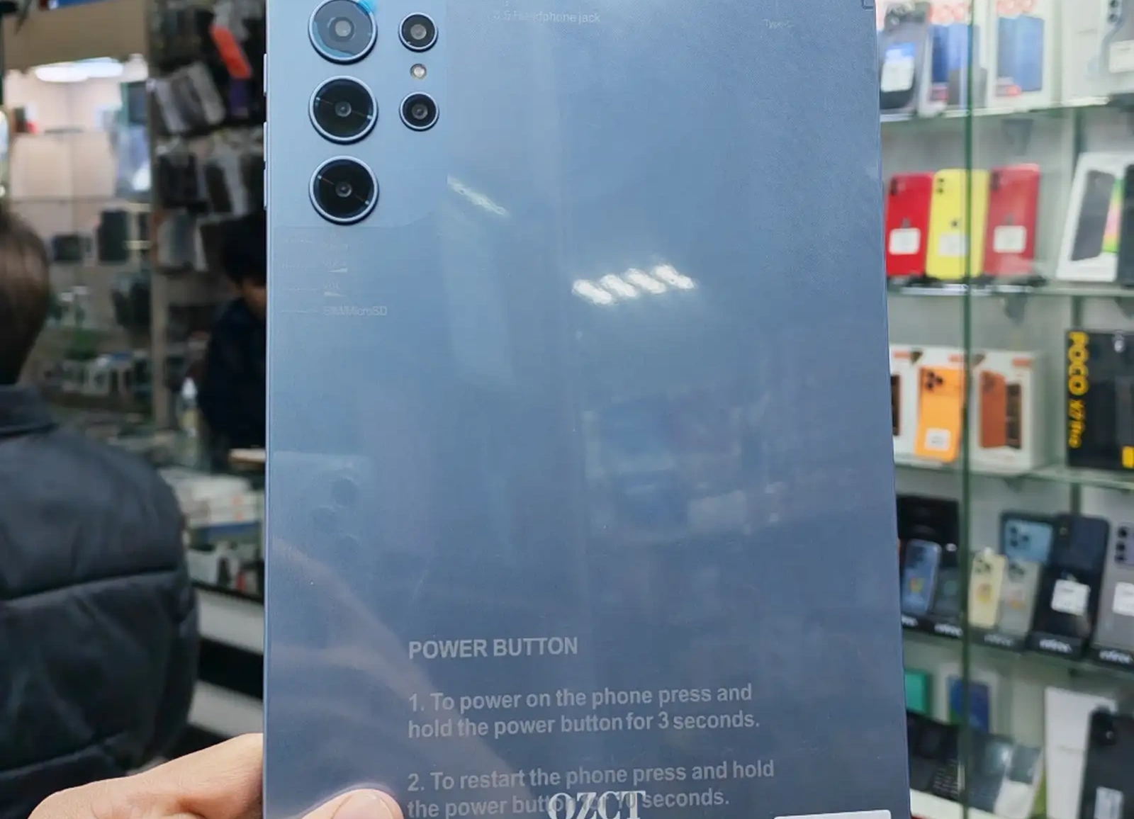 Планшет OZCT S26 Ultra 16/512Gb blue