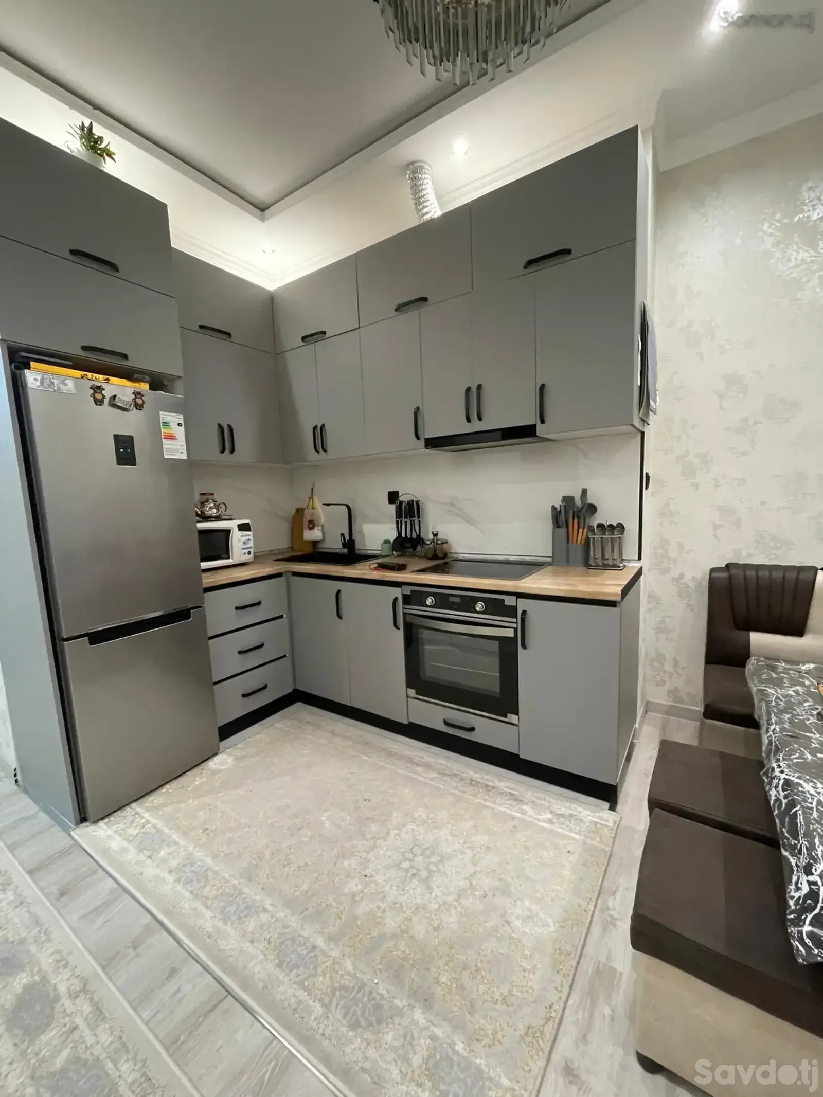 3-комн. квартира, 16 этаж, 65 м², Овир, напротив Султанбея над кондитерской София