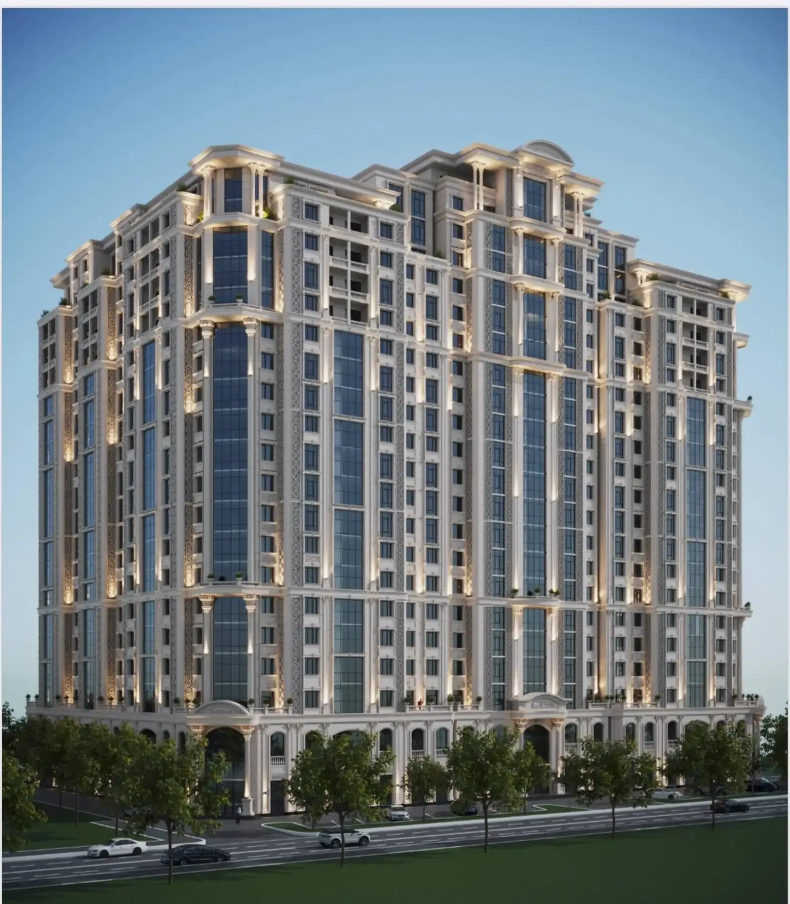 3-комн. квартира, 17 этаж, 156 м², н.Исмоили Сомони,Гранд Шох Палас — фото 3