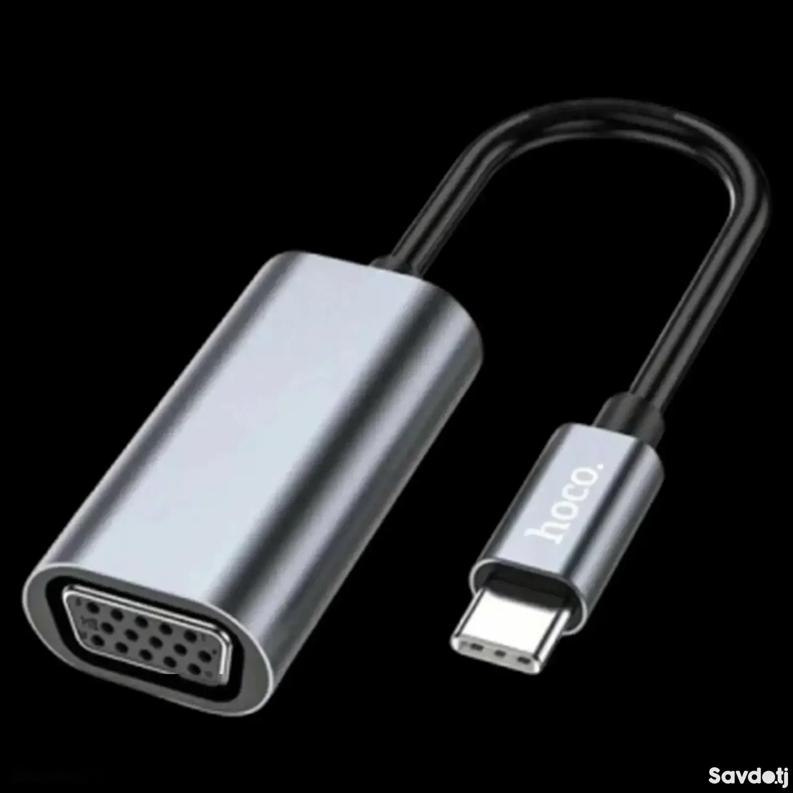 Кабель Носоo UA21 Type-C to HDMI 13см серый