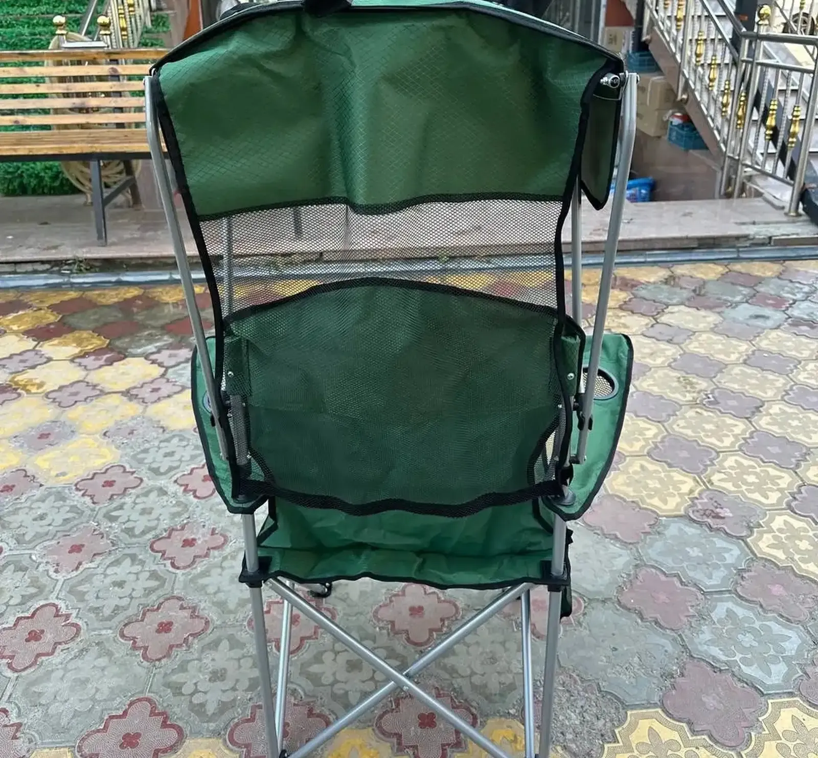 Стул складной туристический50X50X120 см — фото 12