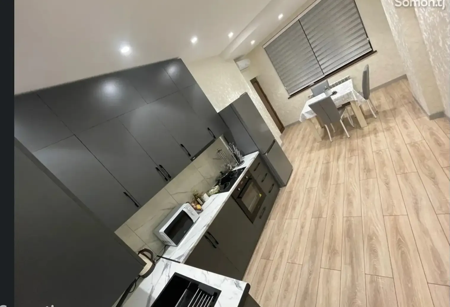 1-комн. квартира, 4 этаж, 76 м², Сомони — фото 2