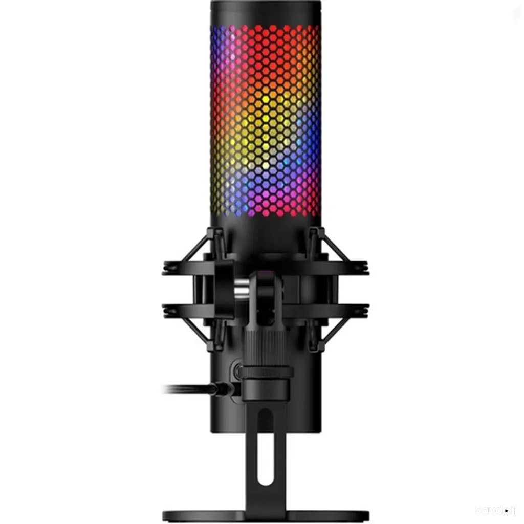 Игровой USB-микрофон HyperX QuadCast 2 S RGB 32-bit/192kHz Black