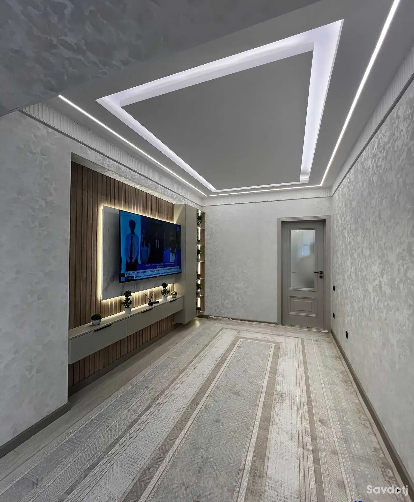 3-комн. квартира, 8 этаж, 76 м², Сино