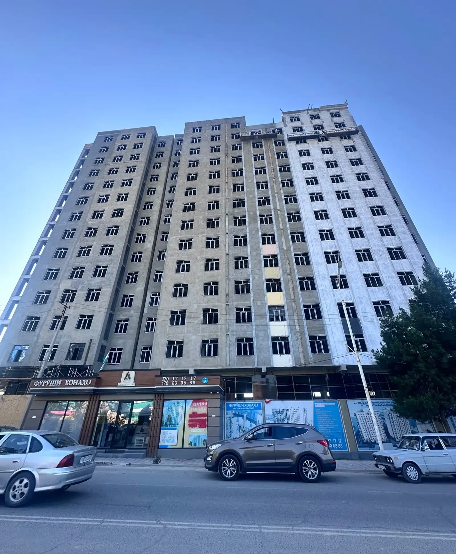 2-комн. квартира, 14 этаж, 93 м², Рудаки