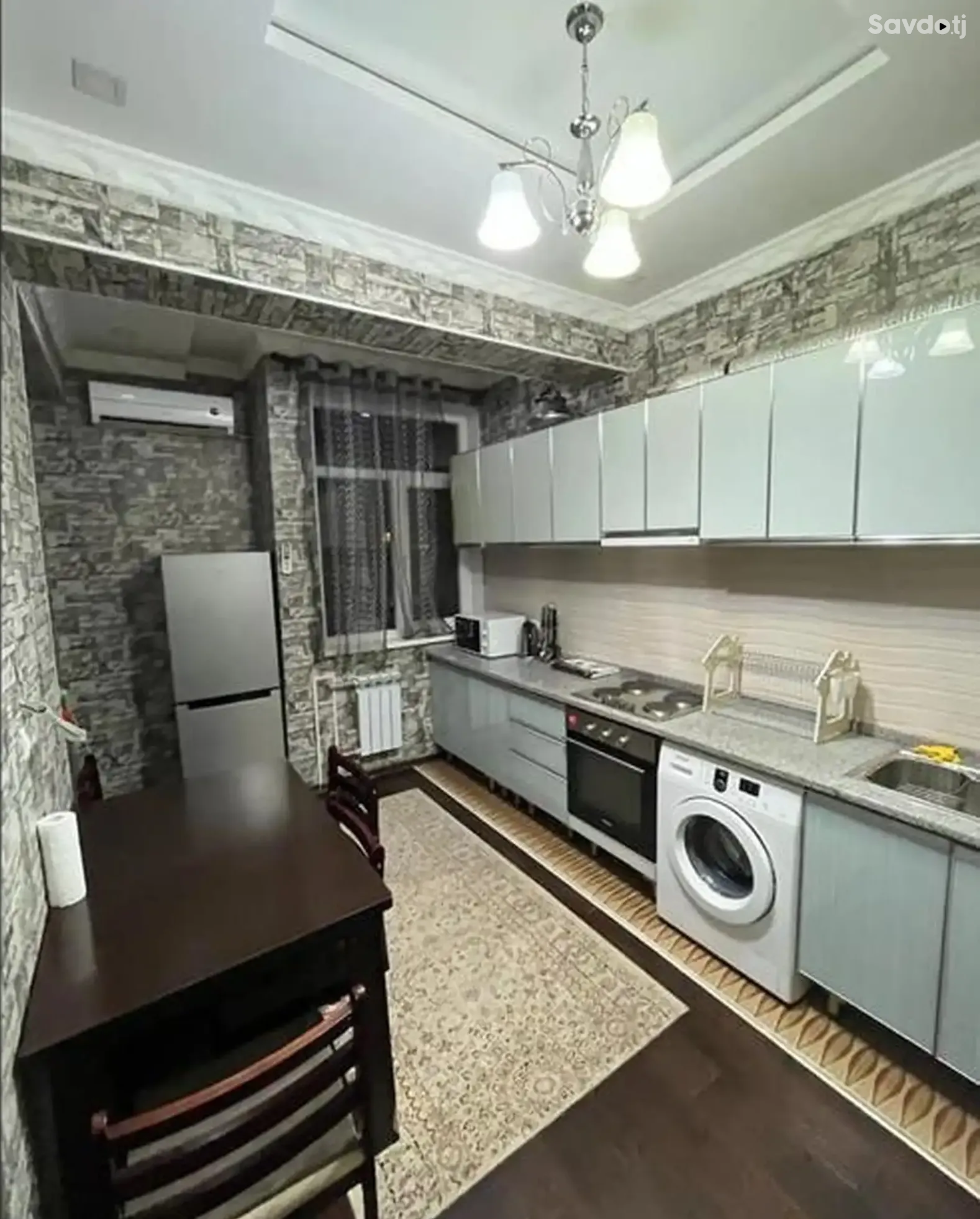2-комн. квартира, 11 этаж, 80м², Сомони — фото 7