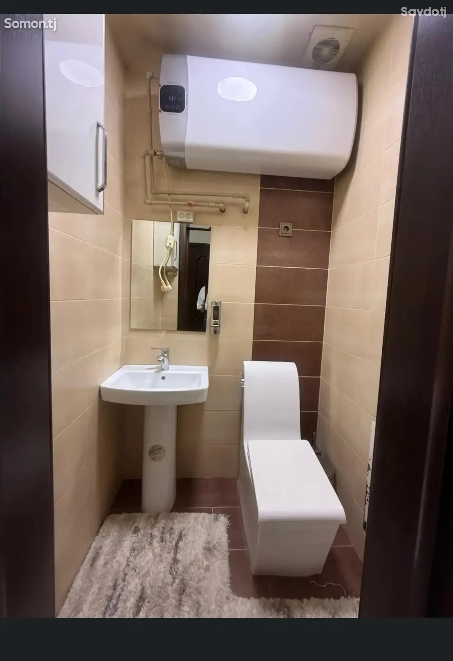 2-комн. квартира, 13 этаж, 81м², И Сомони — фото 10