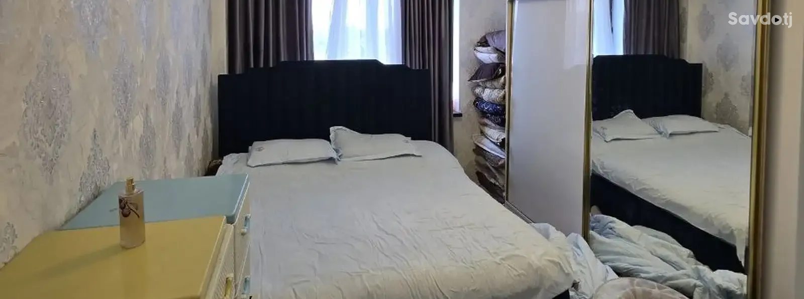 3-комн. квартира, 5 этаж, 85 м², И.Сомони ул.Карамова 17/А на против коррупция — фото 9