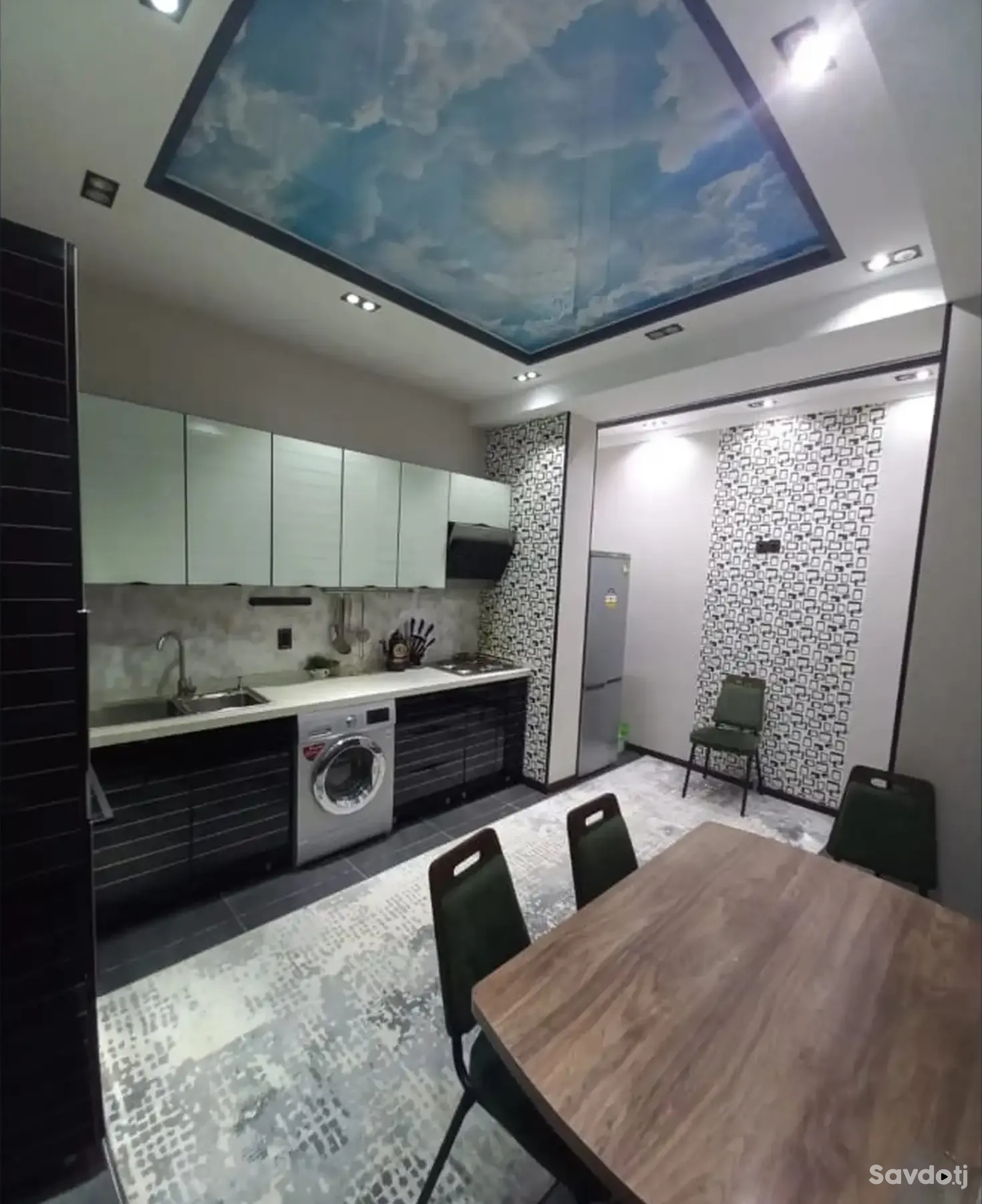 2-комн. квартира, 7 этаж, 120м², Сомони — фото 5