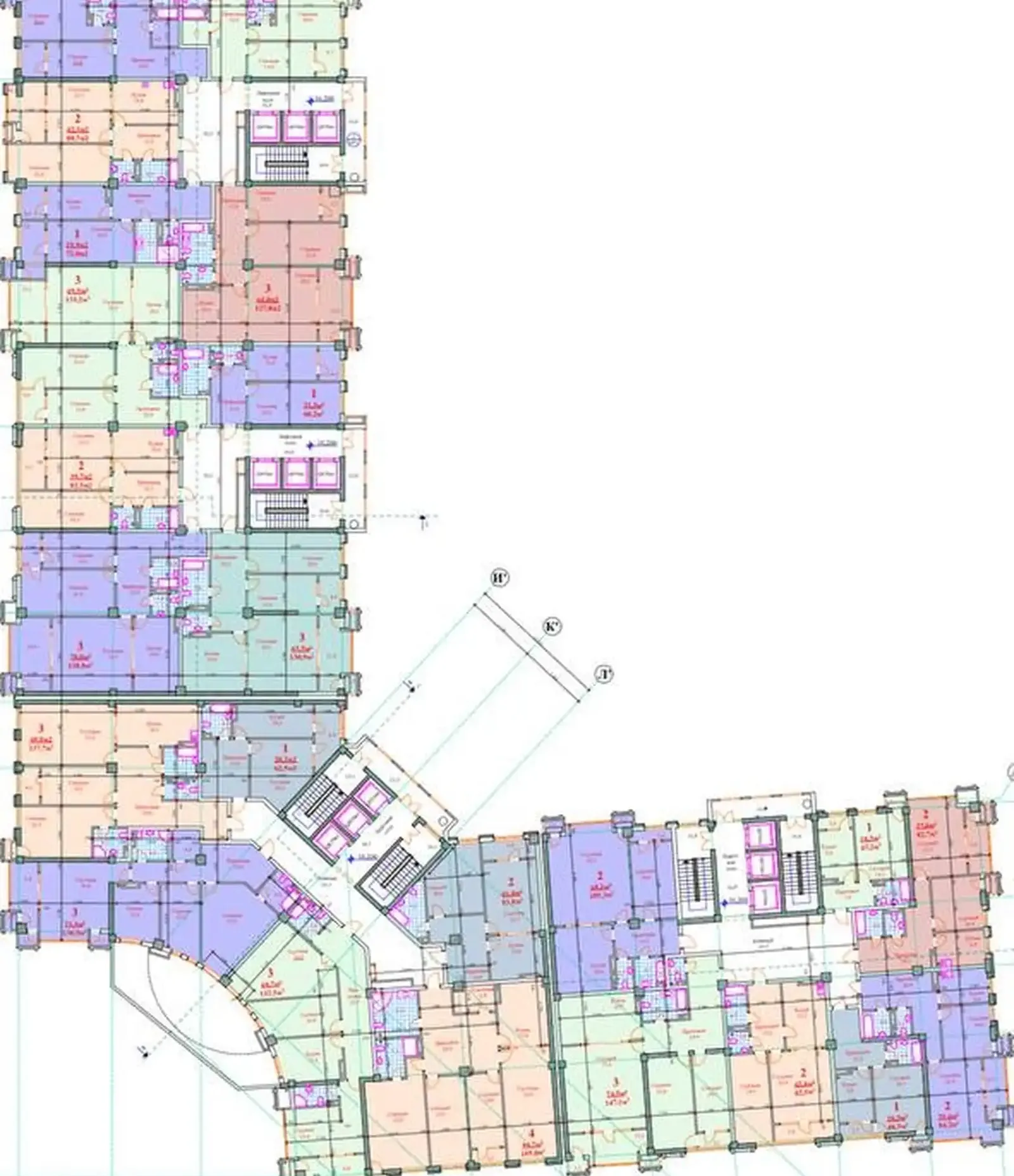2-комн. квартира, 4 этаж, 105 м², Сомони — фото 3