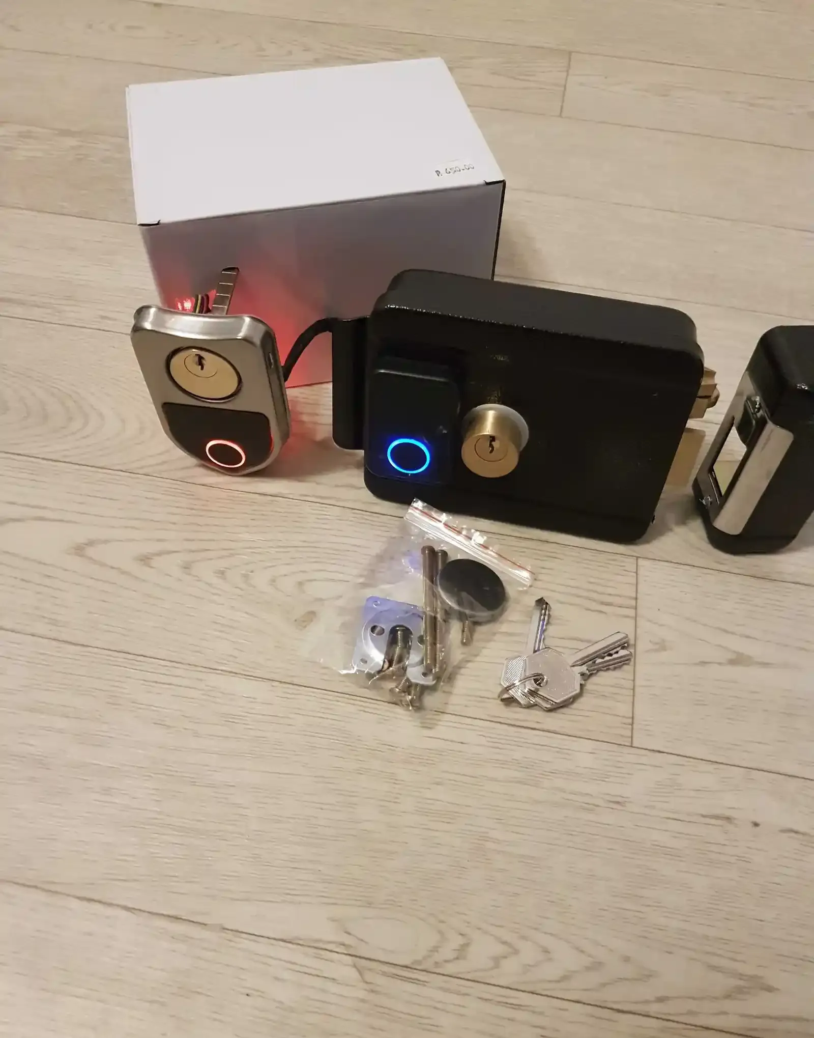 Замок с отпечатком