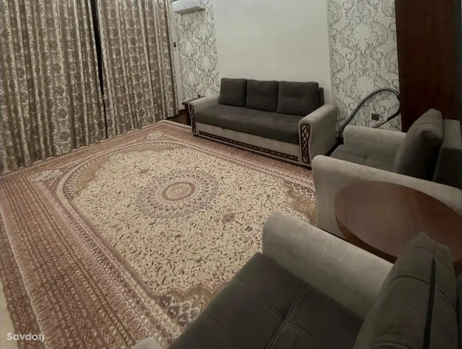 2-комн. квартира, 13 этаж, 81м², И Сомони — фото 3