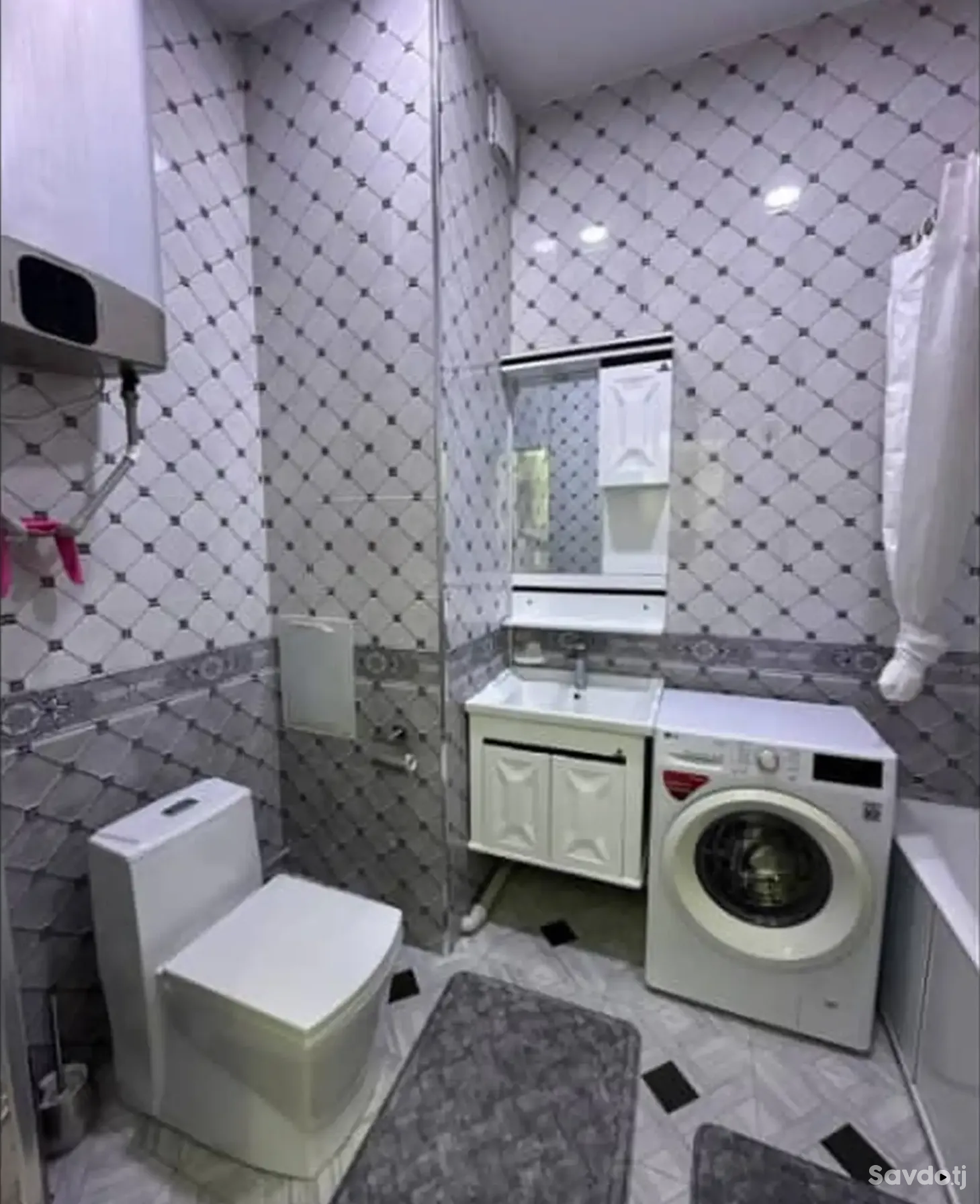 2-комн. квартира, 9 этаж, 60м², Шохмансур — фото 12