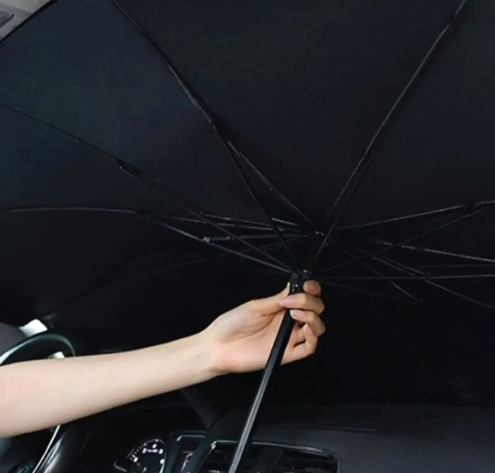 Зонтик для авто Green Lion Car Windshield Sunshade Umbrella