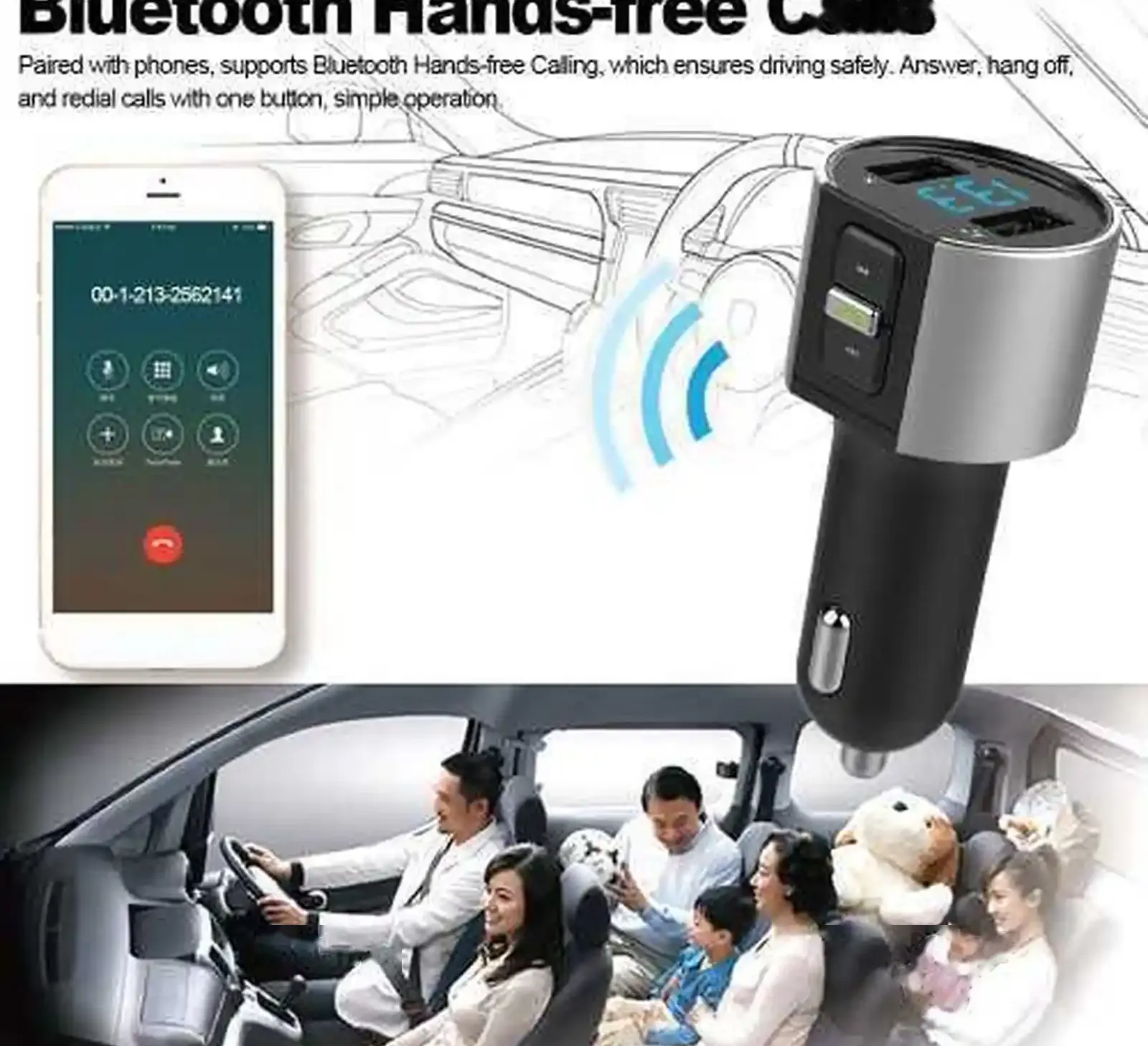 Автомобильный MP3 плеер BT-C26