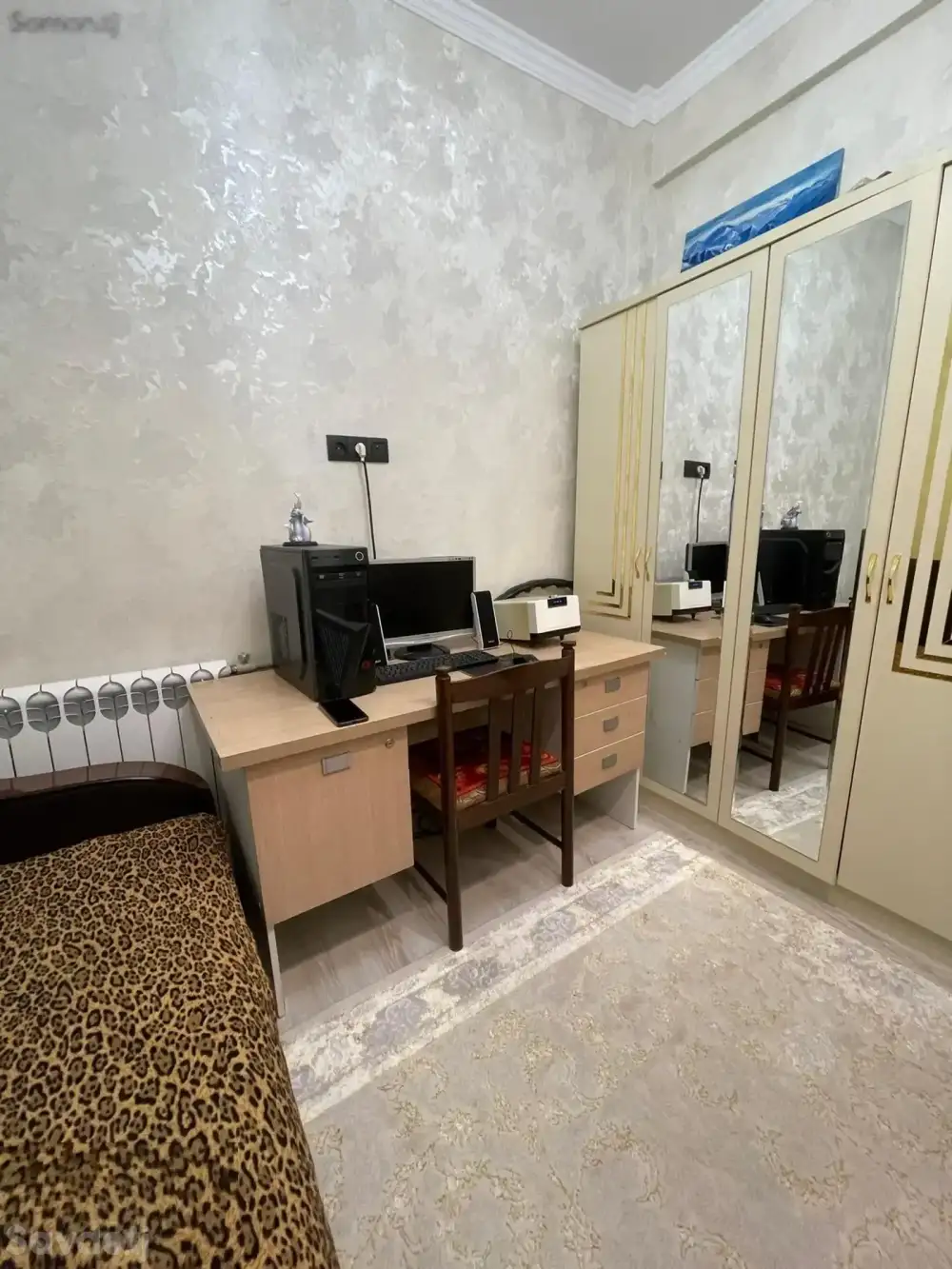 3-комн. квартира, 16 этаж, 65 м², Овир, напротив Султанбея над кондитерской София