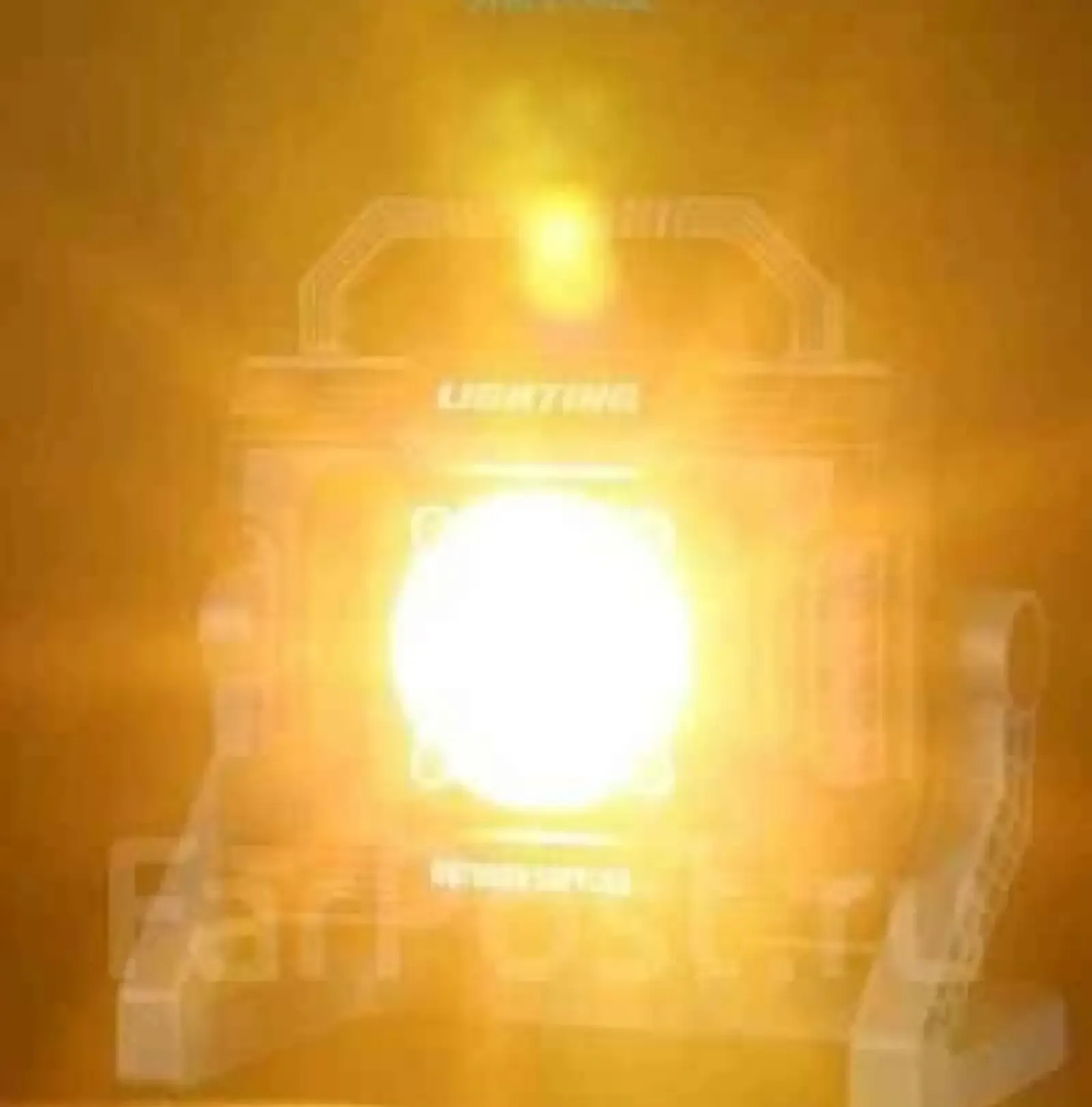 Светодиодный мощный прожектор с аккумулятором W8101A,100w