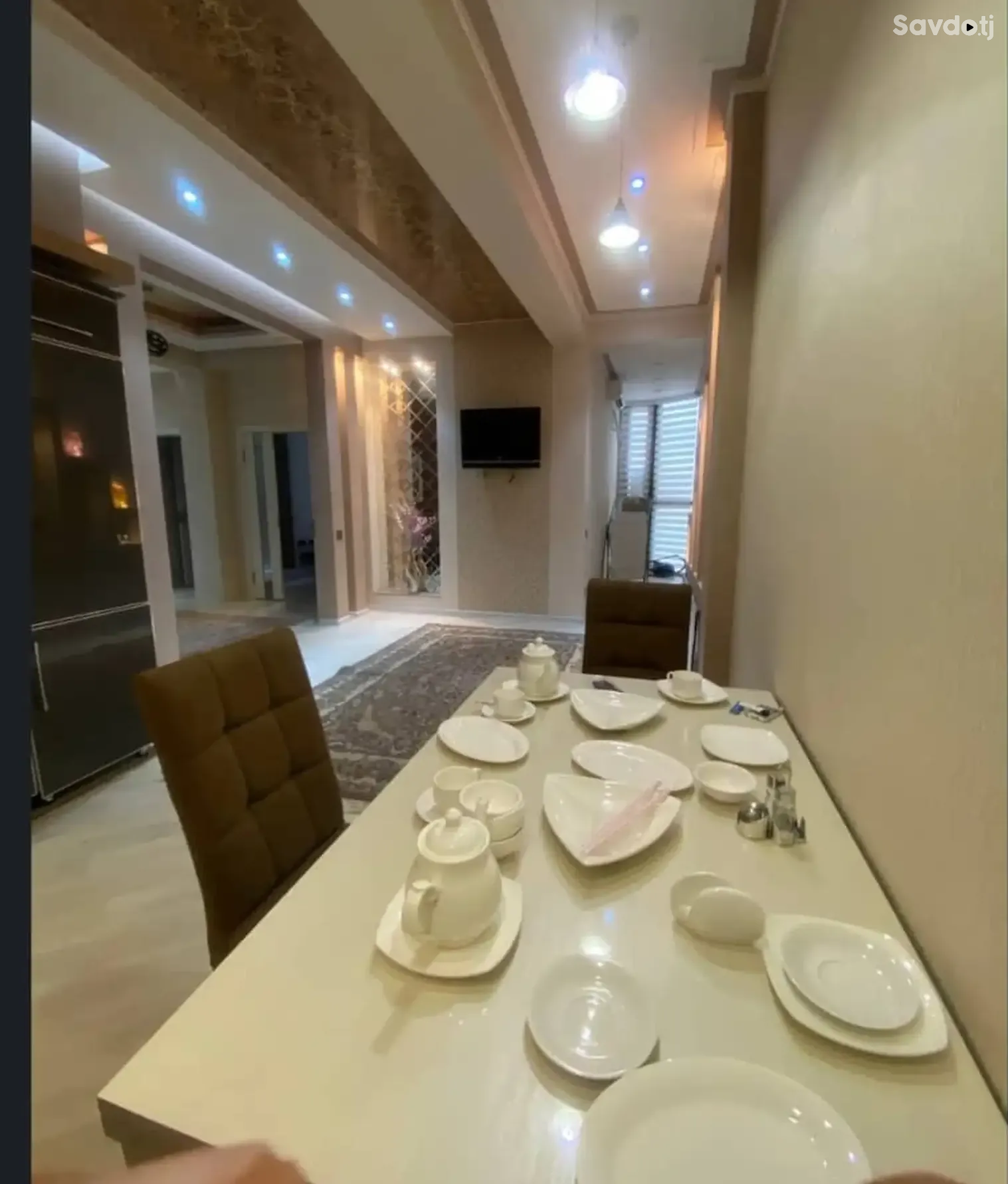 2-комн. квартира, 8 этаж, 116м², Сомони — фото 7