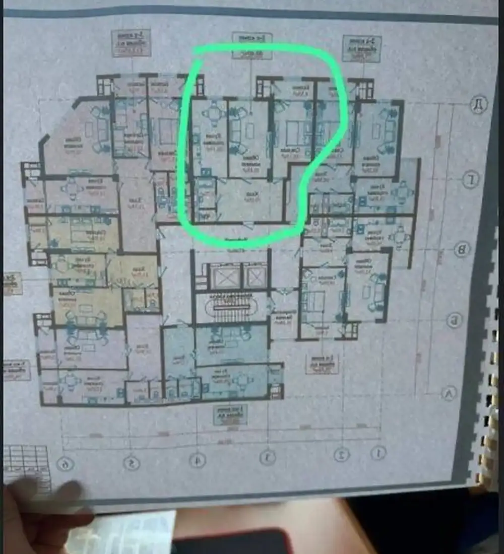 2-комн. квартира, 14 этаж, 80 м², Сино — фото 2