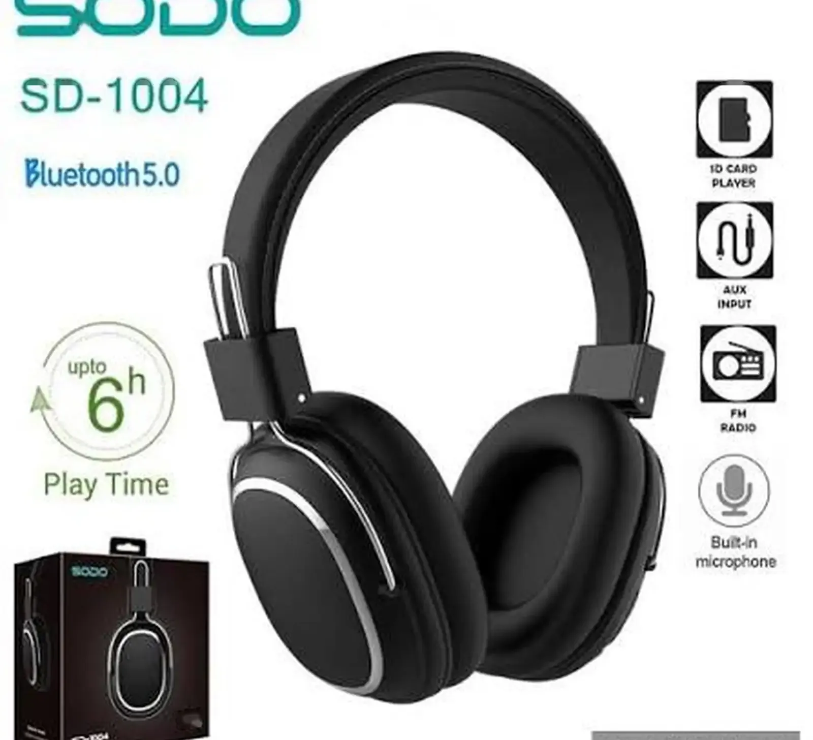 Беспроводные Bluetooth наушники SODO SD-1004