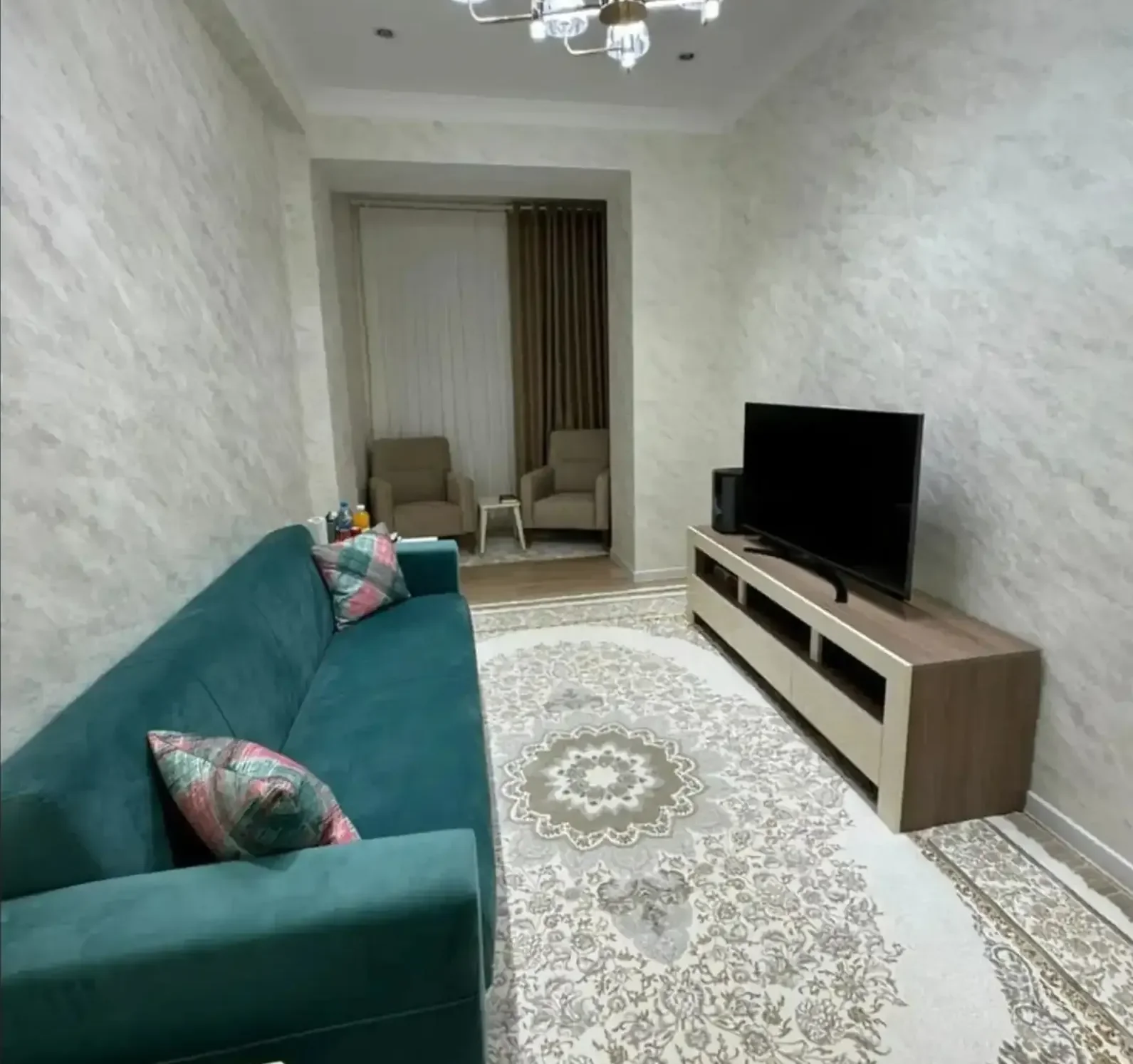 2-комн. квартира, 3 этаж, 60м², Сельхоз Институт дом КФС Рудаки — фото 2
