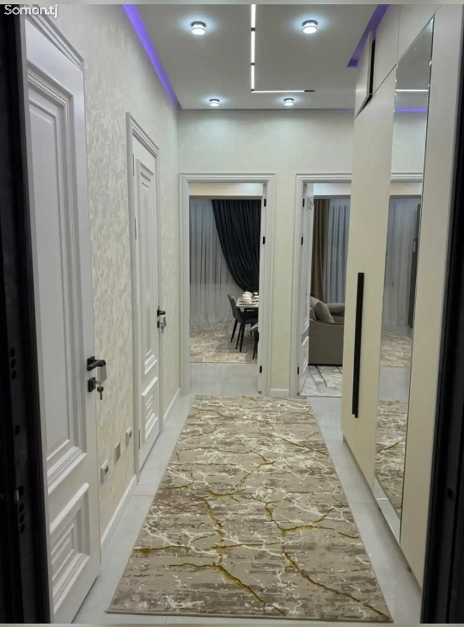 2-комн. квартира, 17 этаж, 60м², Шохмансур