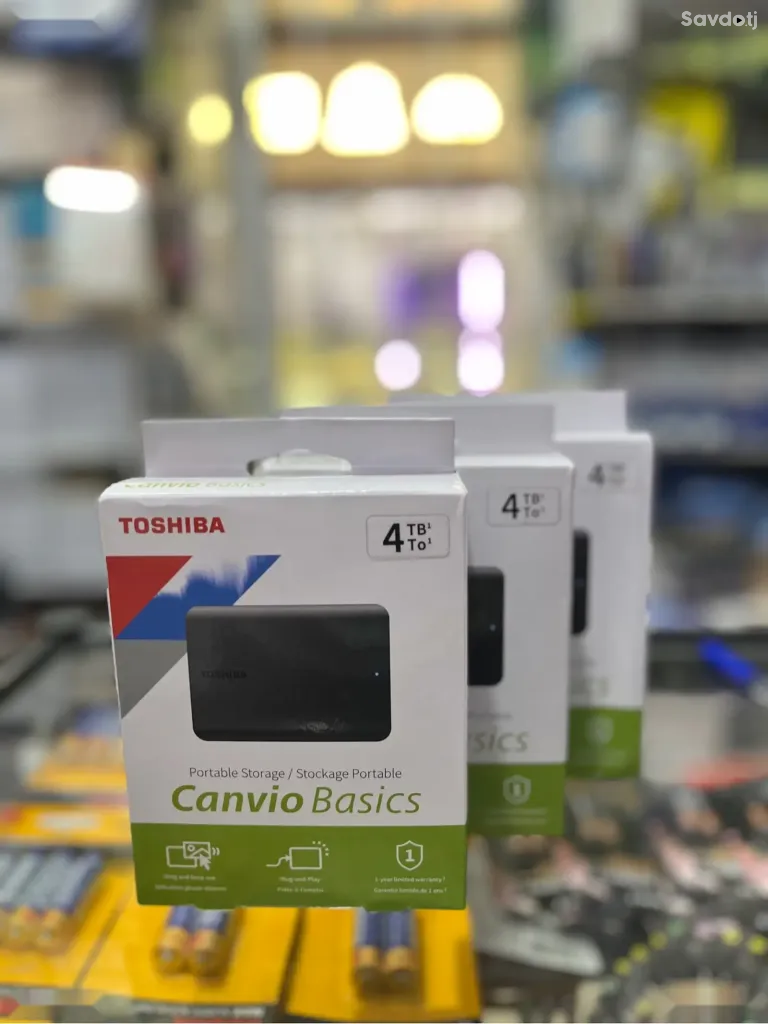 Внешний жесткий диск Toshiba Canvio 4TB