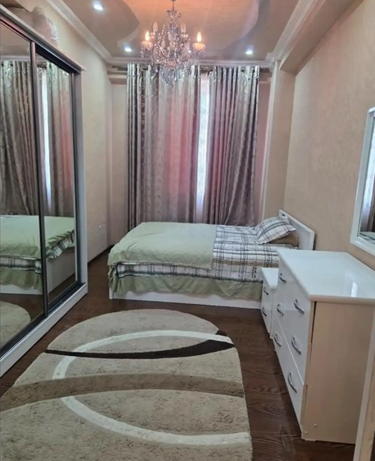 2-комн. квартира, 8 этаж, 106м², Сомони — фото 3