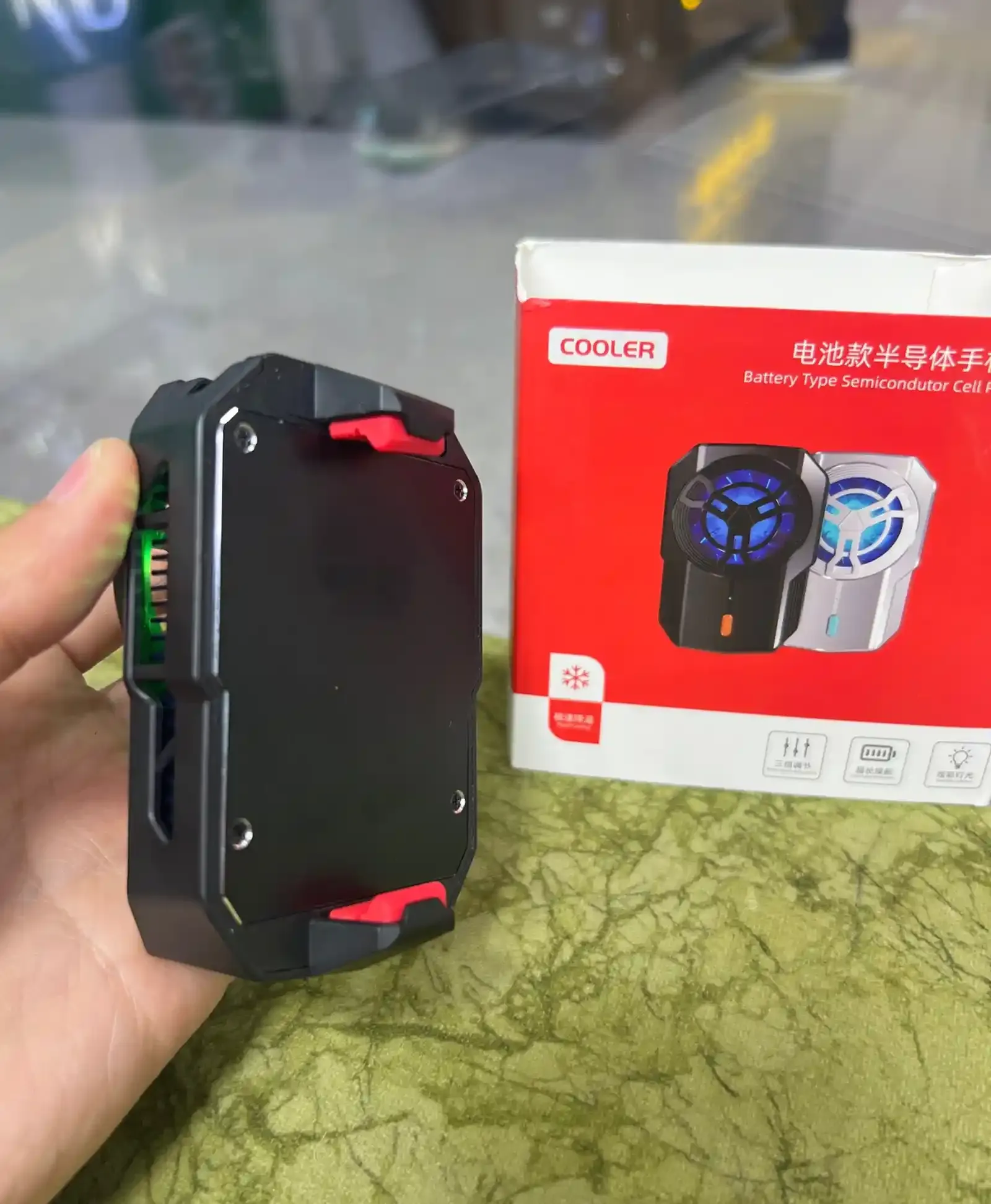 Охладитель для телефона с зарядом Cooler Battery Type C S17