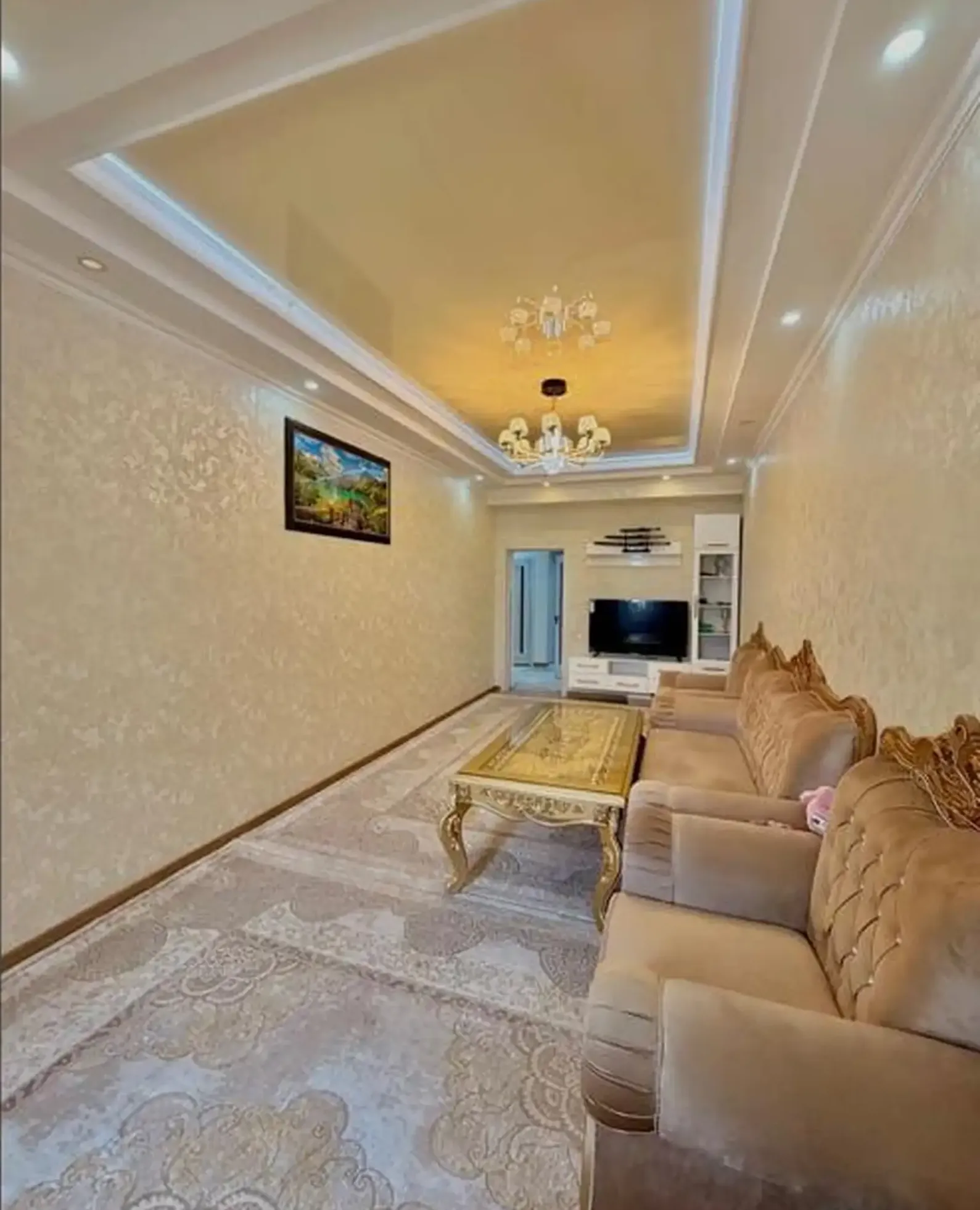 3-комн. квартира, 14 этаж, 110м², Шохмансур — фото 2