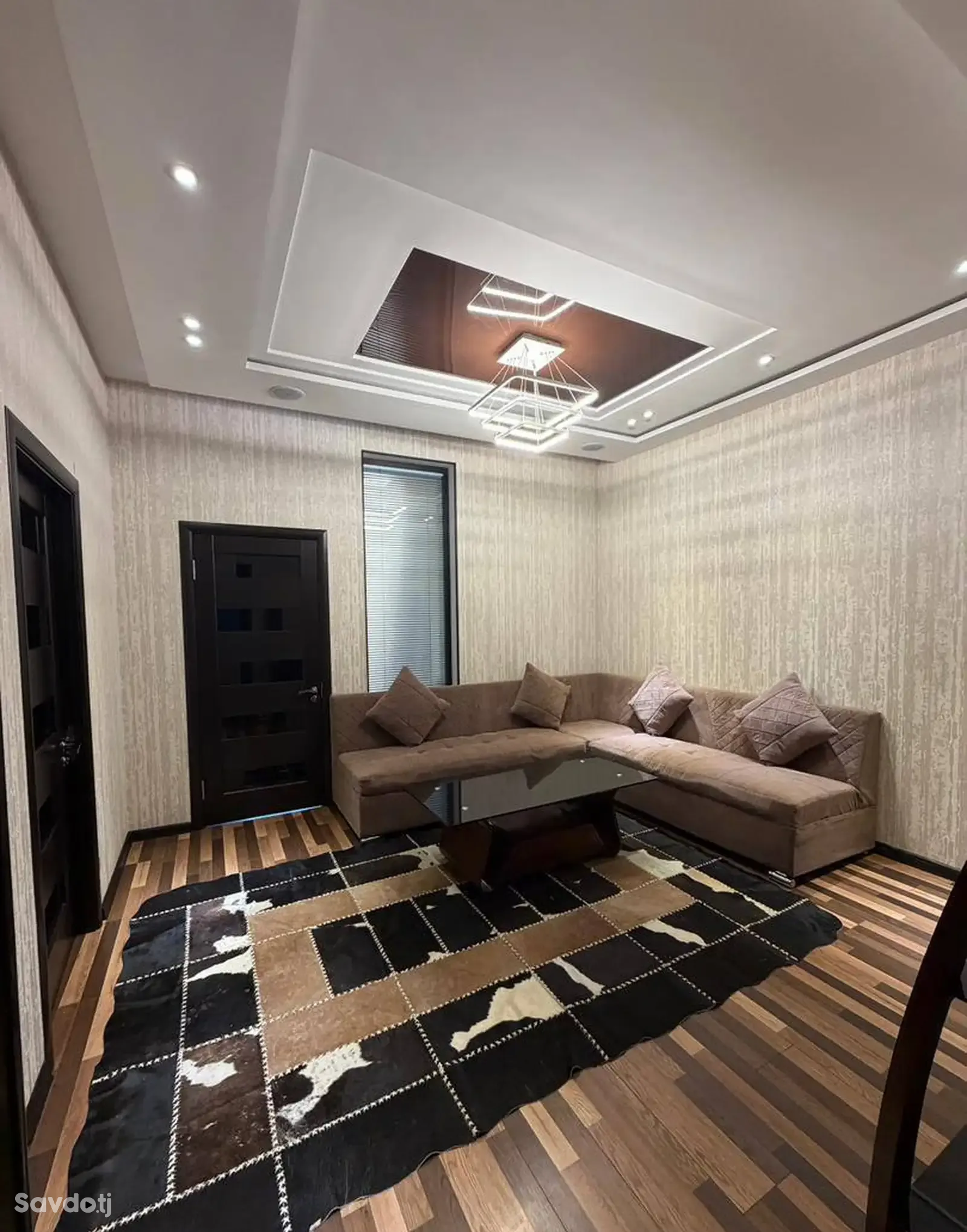 2-комн. квартира, 15 этаж, 53 м², И Сомони — фото 4