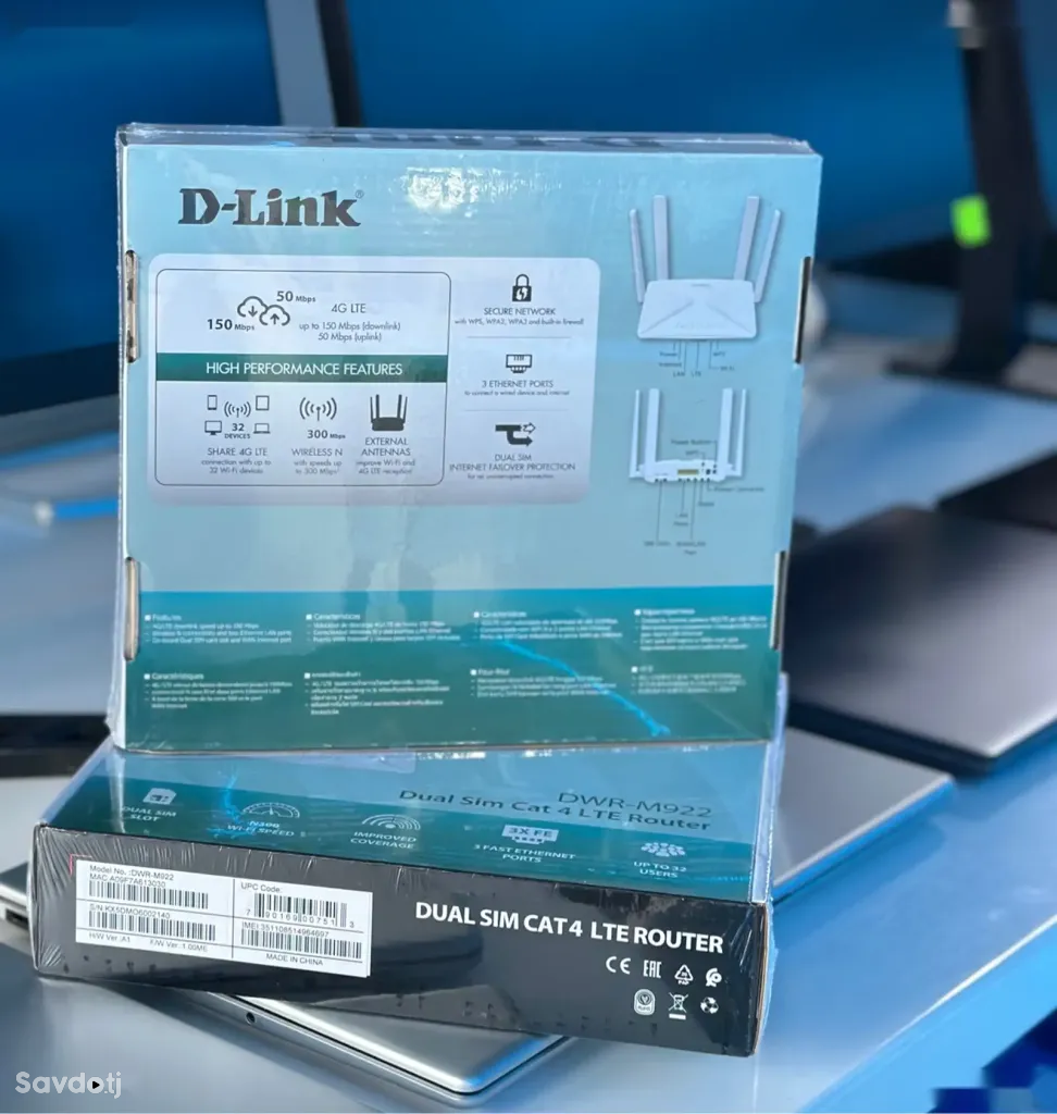 Роутер Wifi D-Link DWR-M922