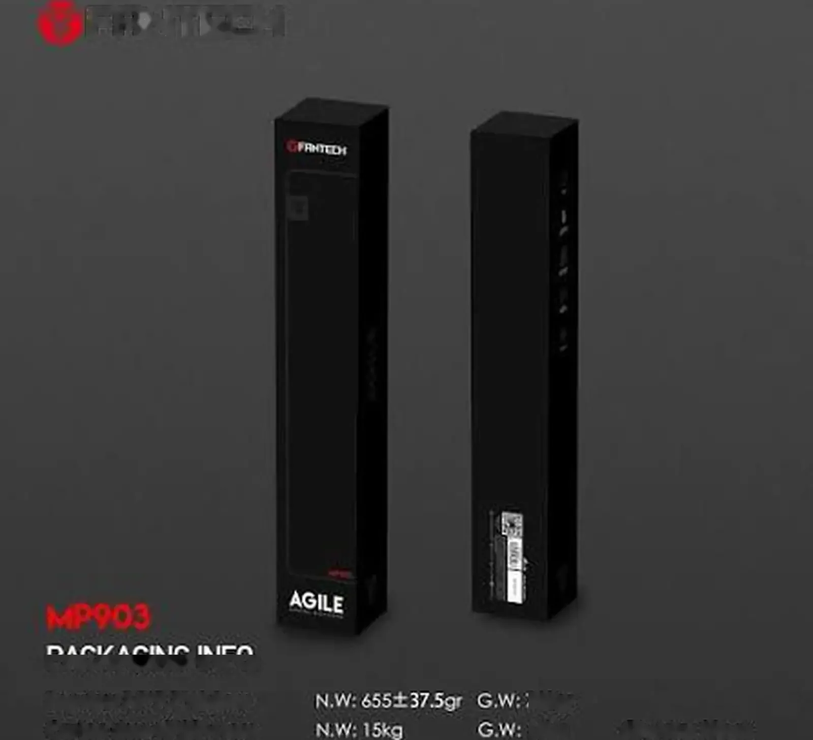Коврик Fantech AGILE