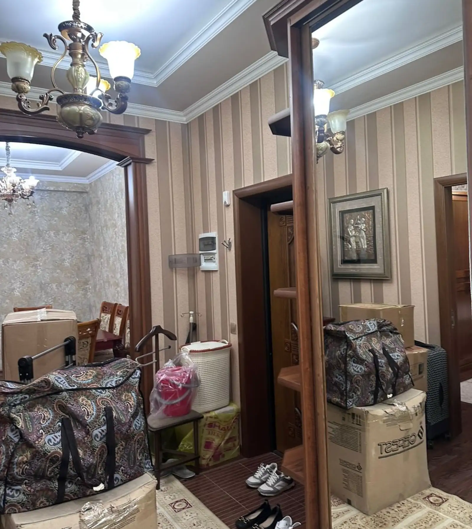 3-комн. квартира, 5 этаж, 95м², Сомони ру баруи Пединститут назди боги Истиклол — фото 9
