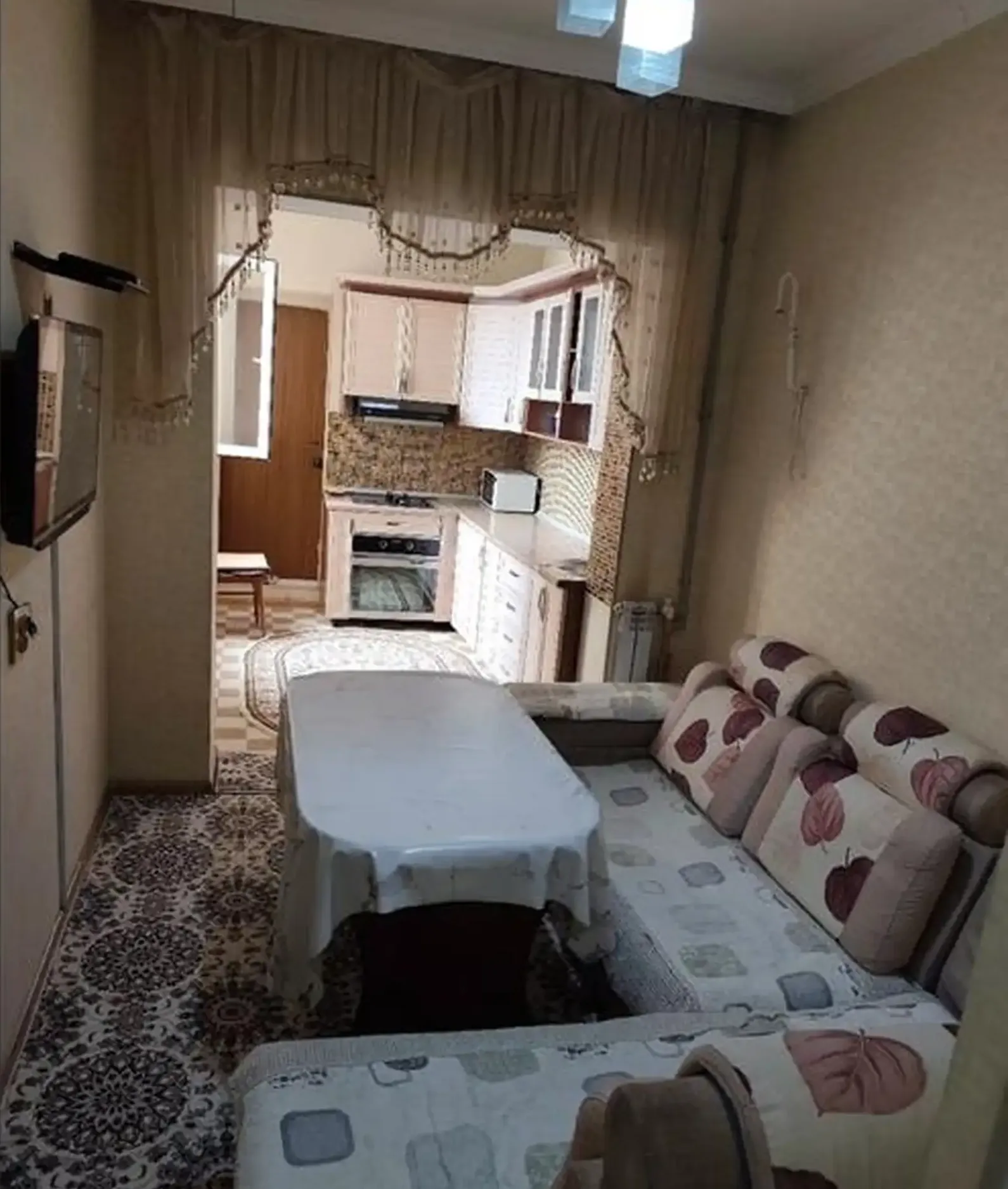 3-комн. квартира, 7 этаж, 76м², Сино