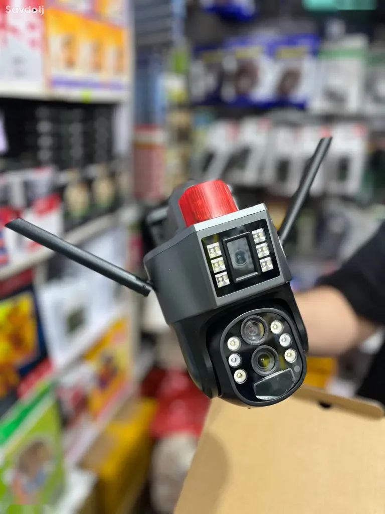 Камера c солнечной панелью PTZ Zoom 10x