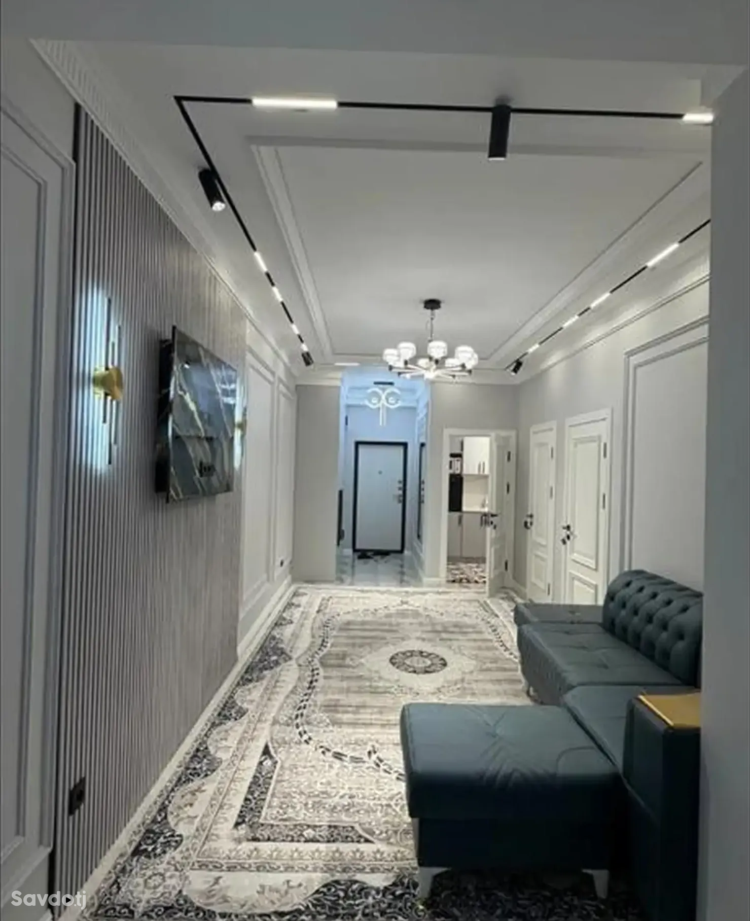 2-комн. квартира, 14 этаж, 53м², Сомони — фото 2