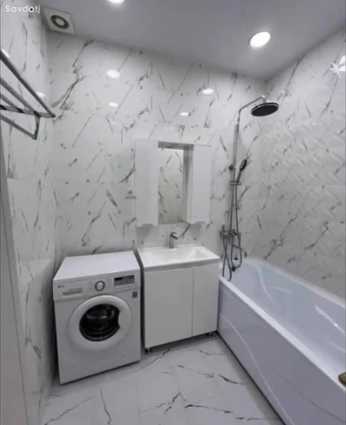 2-комн. квартира, 11 этаж, 110м², Сомони — фото 4