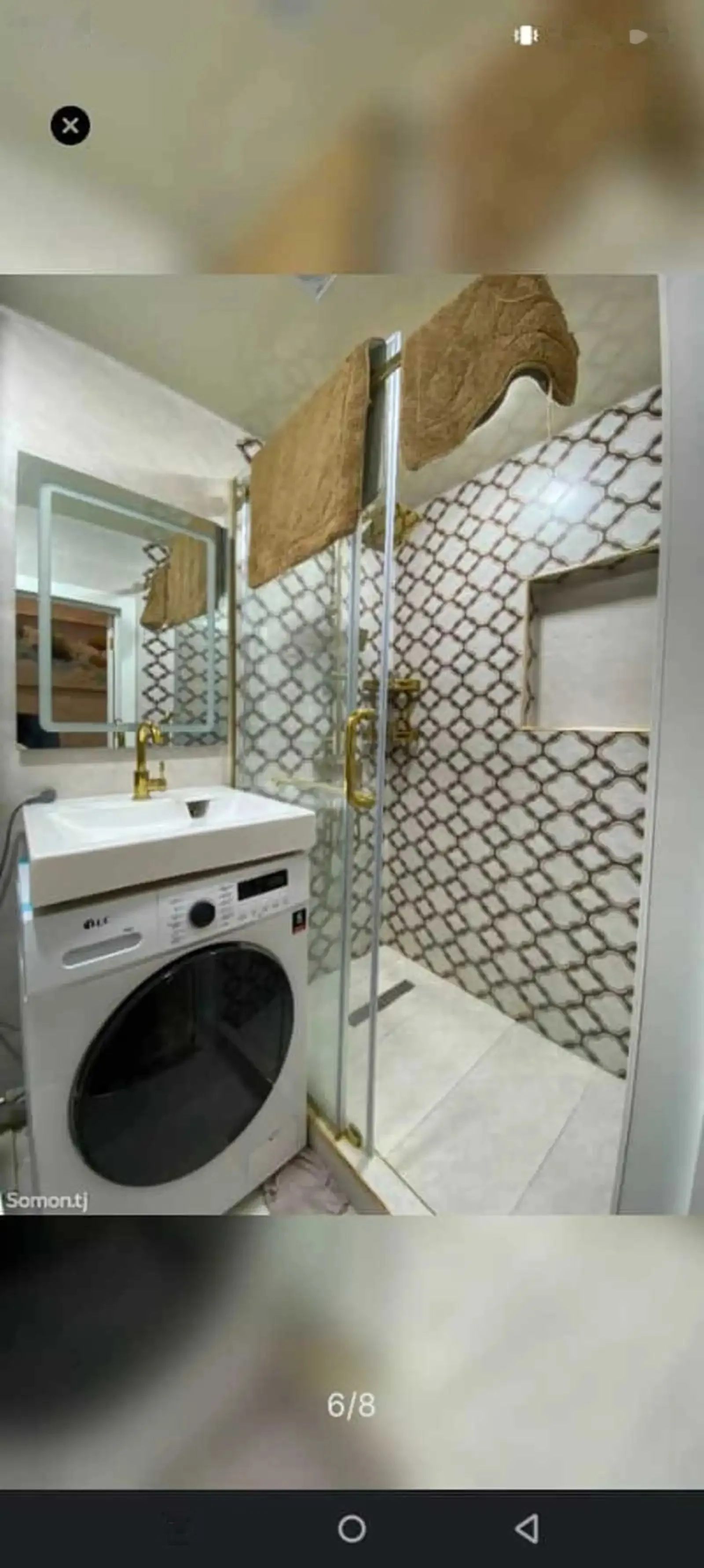 1-комн. квартира, 18 этаж, 38 м², И.Сомони (Гуля Гулд) — фото 6