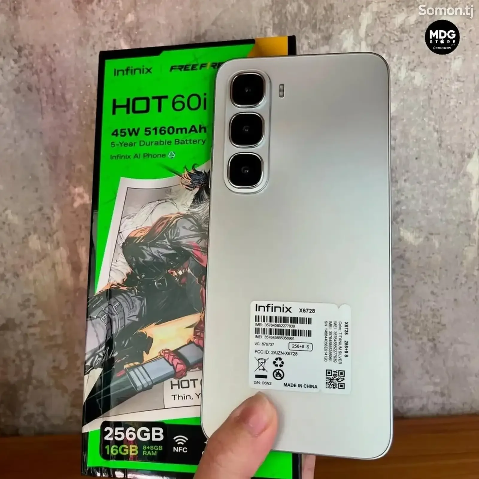 Infinix Hot 60i 256 gb