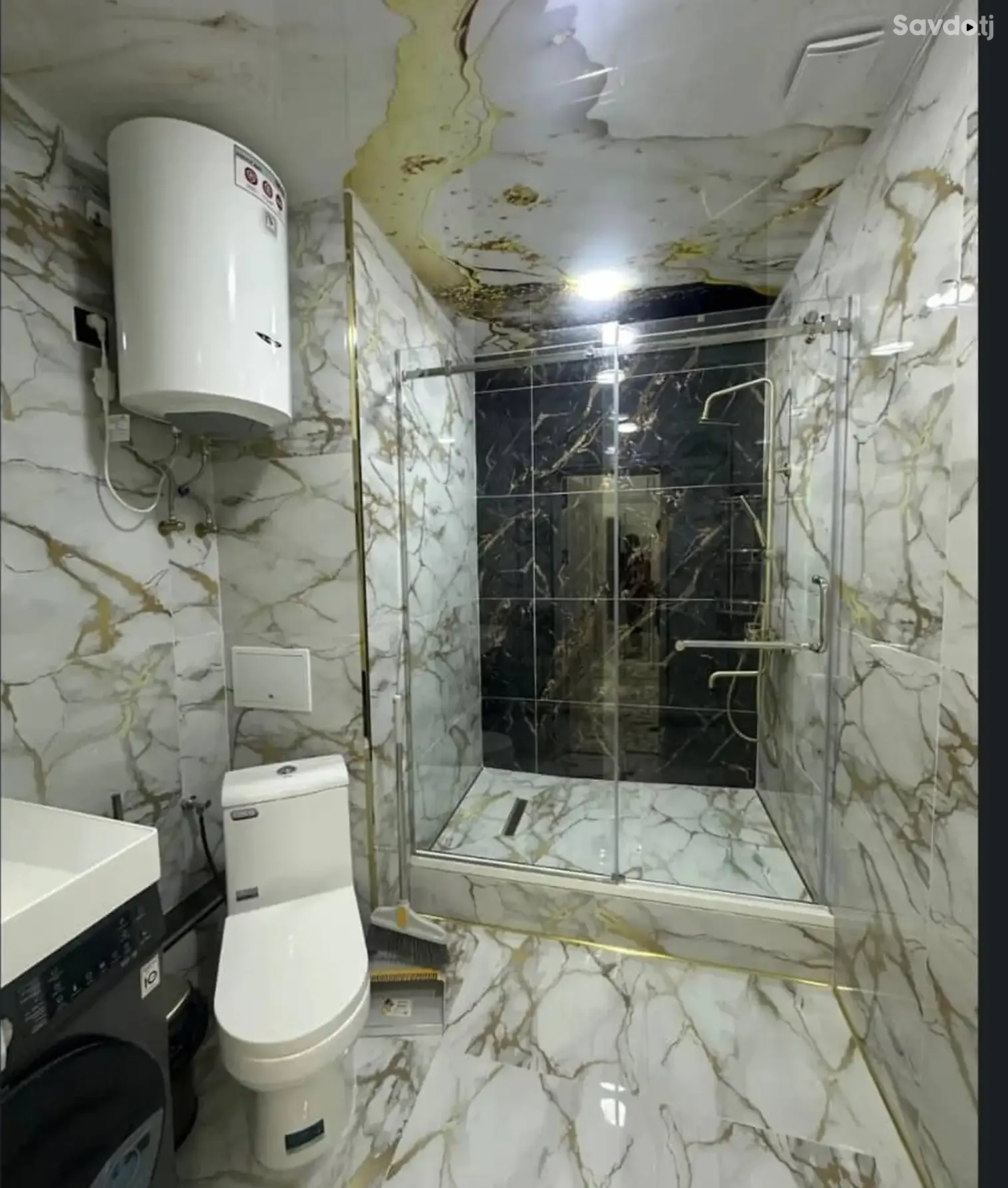 2-комн. квартира, 9 этаж, 60м², Сомони — фото 6