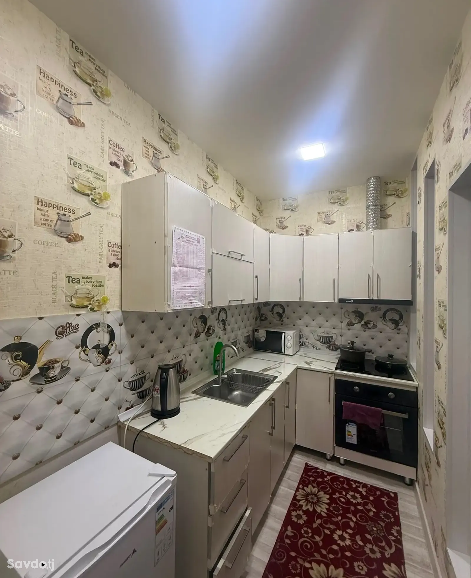 3-комн. квартира, 13 этаж, 105м², Сомони — фото 2
