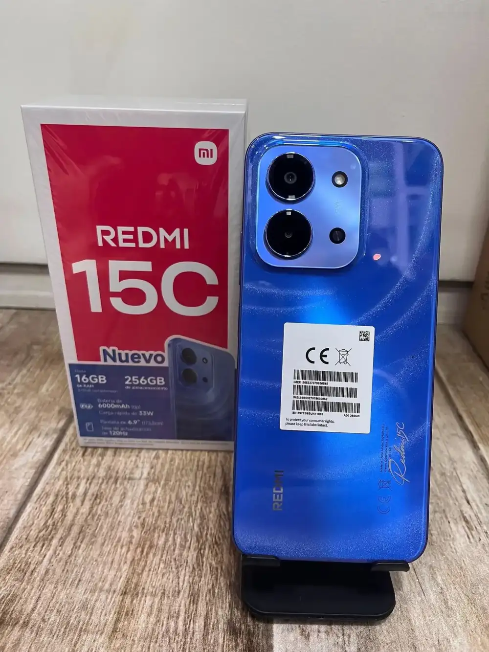 Xiaomi Redmi 15c 8/128Gb blue 6000Мач