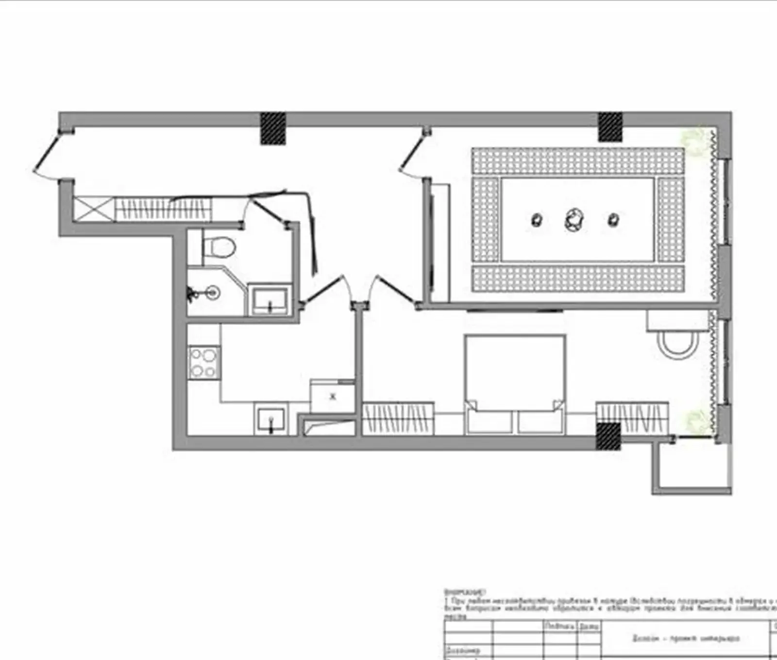 2-комн. квартира, 4 этаж, 56 м², Сино, Чал Чам — фото 12