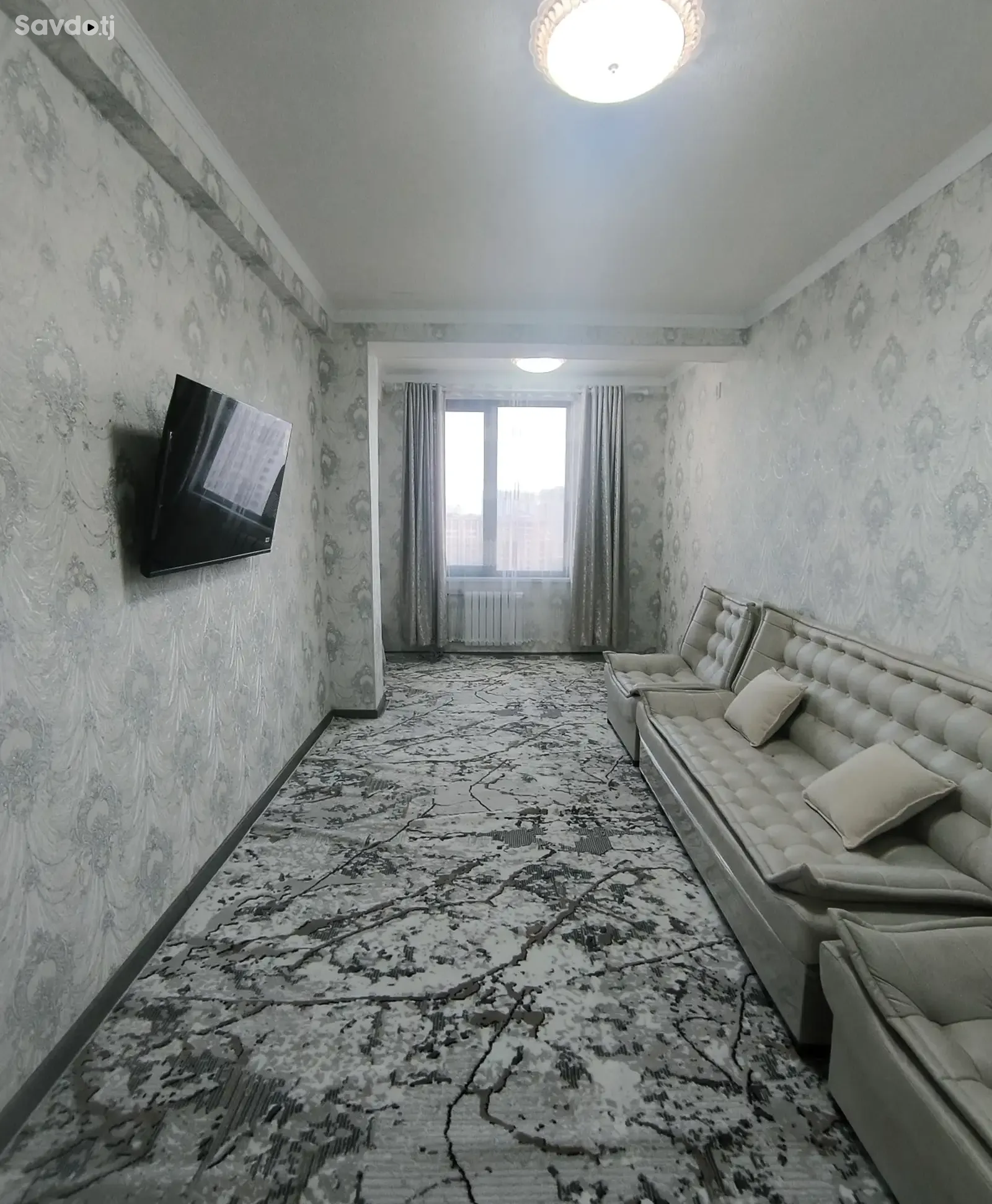 2-комн. квартира, 12 этаж, 85м², И.Сомони