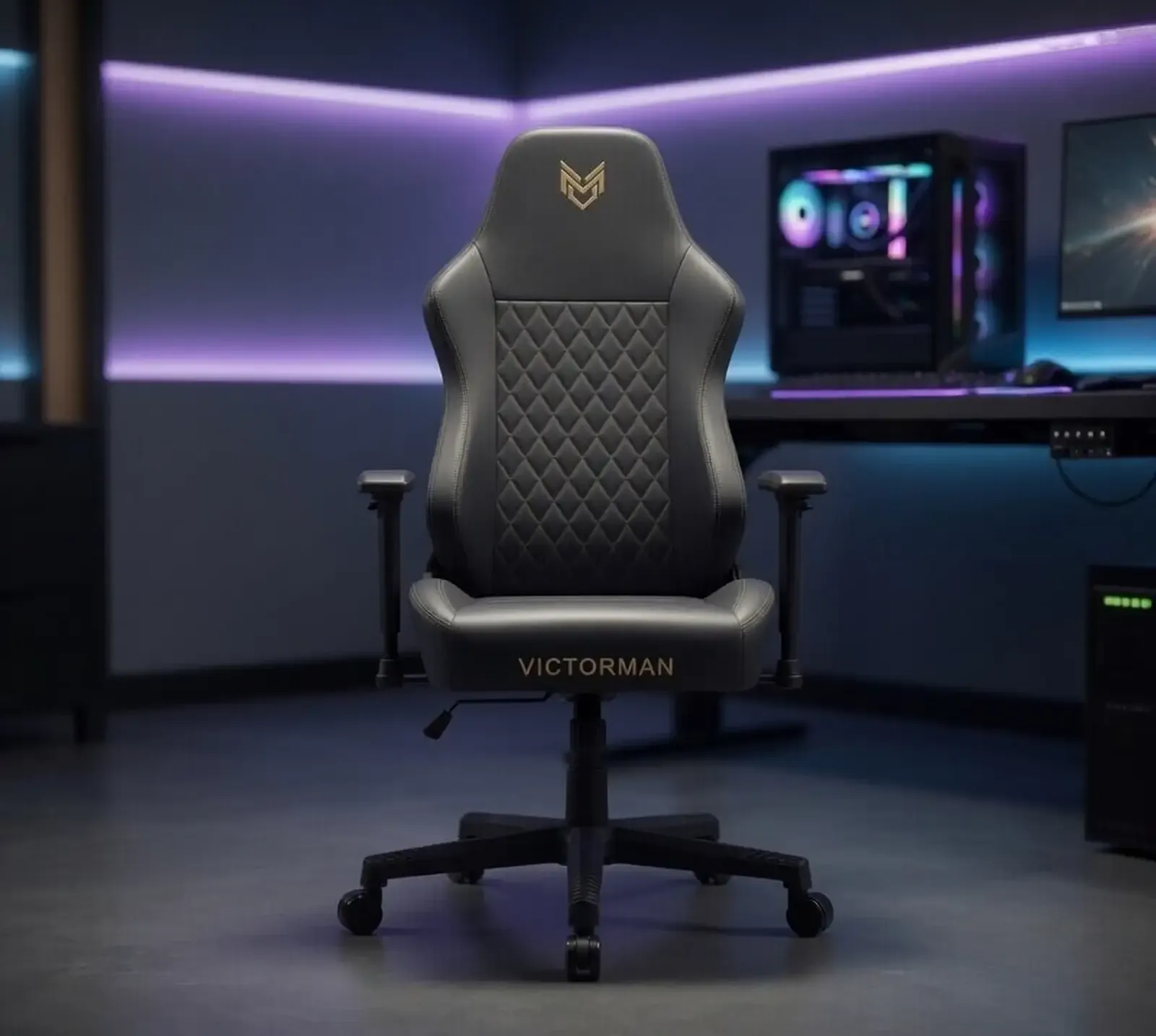 Игровое кресло Victorman black