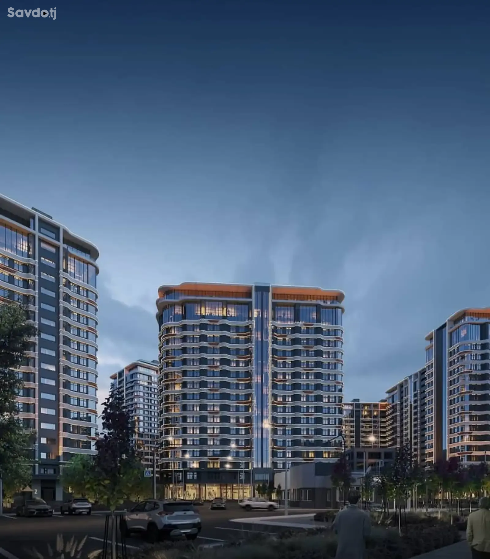 1-комн. квартира, 3 этаж, 53 м², И.Сомони Славянский Ашан