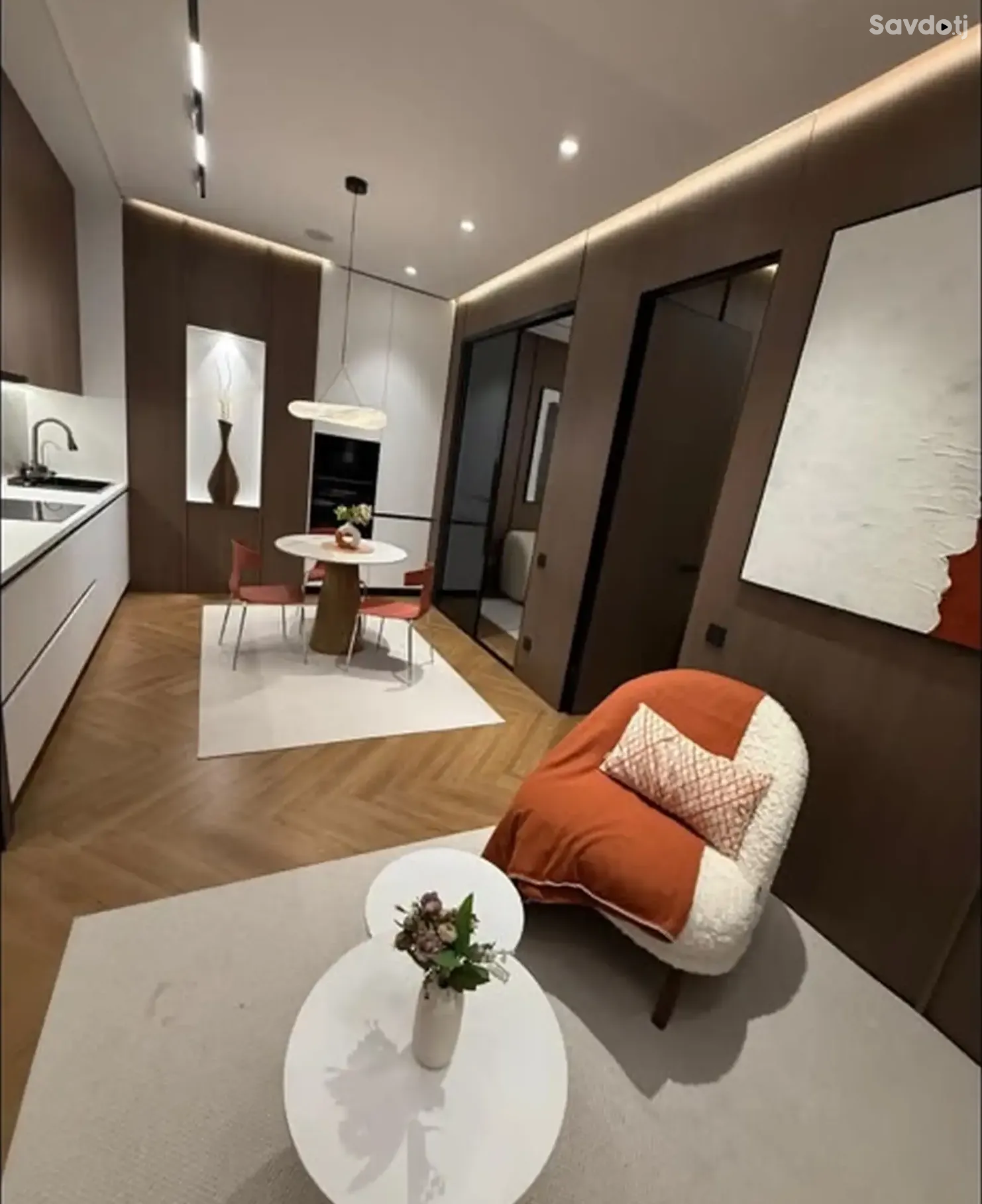 2-комн. квартира, 15 этаж, 70м², Шохмансур — фото 7