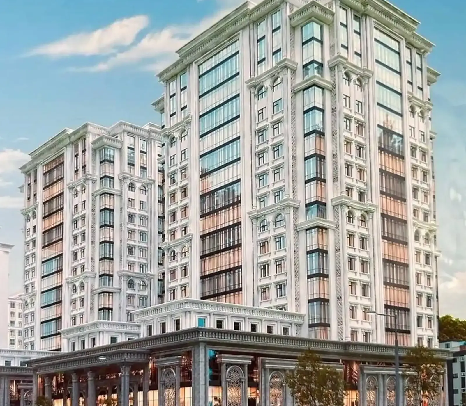 2-комн. квартира, 10 этаж, 96 м², н.Шохмансур,Старый аэропорт,доми Релакс — фото 3