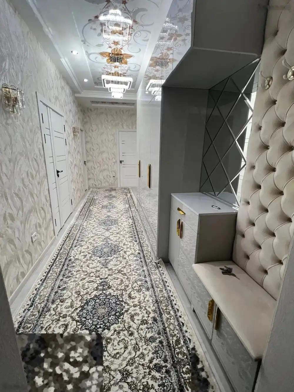 2-комн. квартира, 10 этаж, 80м², Сомони — фото 8
